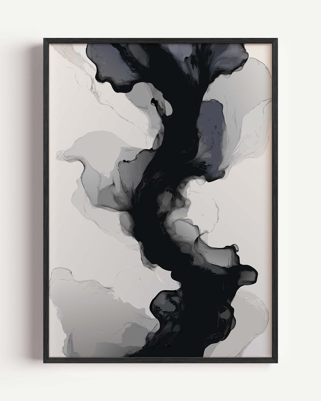 Mystieke Vloeiende Abstractie Poster