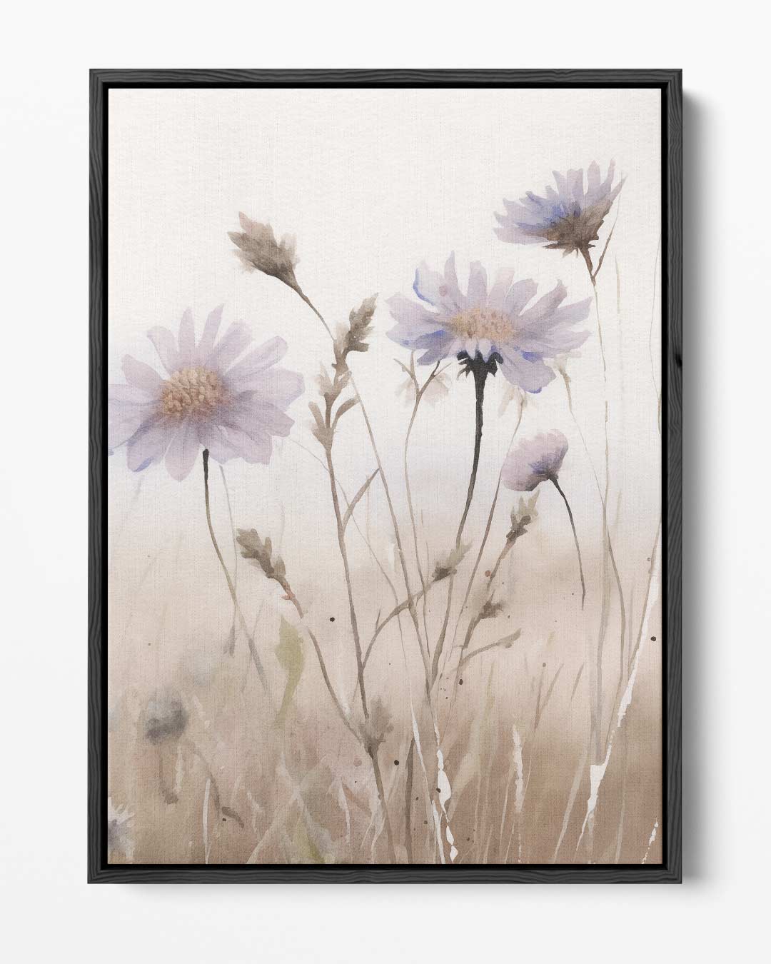 Zachte Bloemendroom Kunstwerk-canvas-dibond-plexiglas-wanddecoratie-WallArtistic