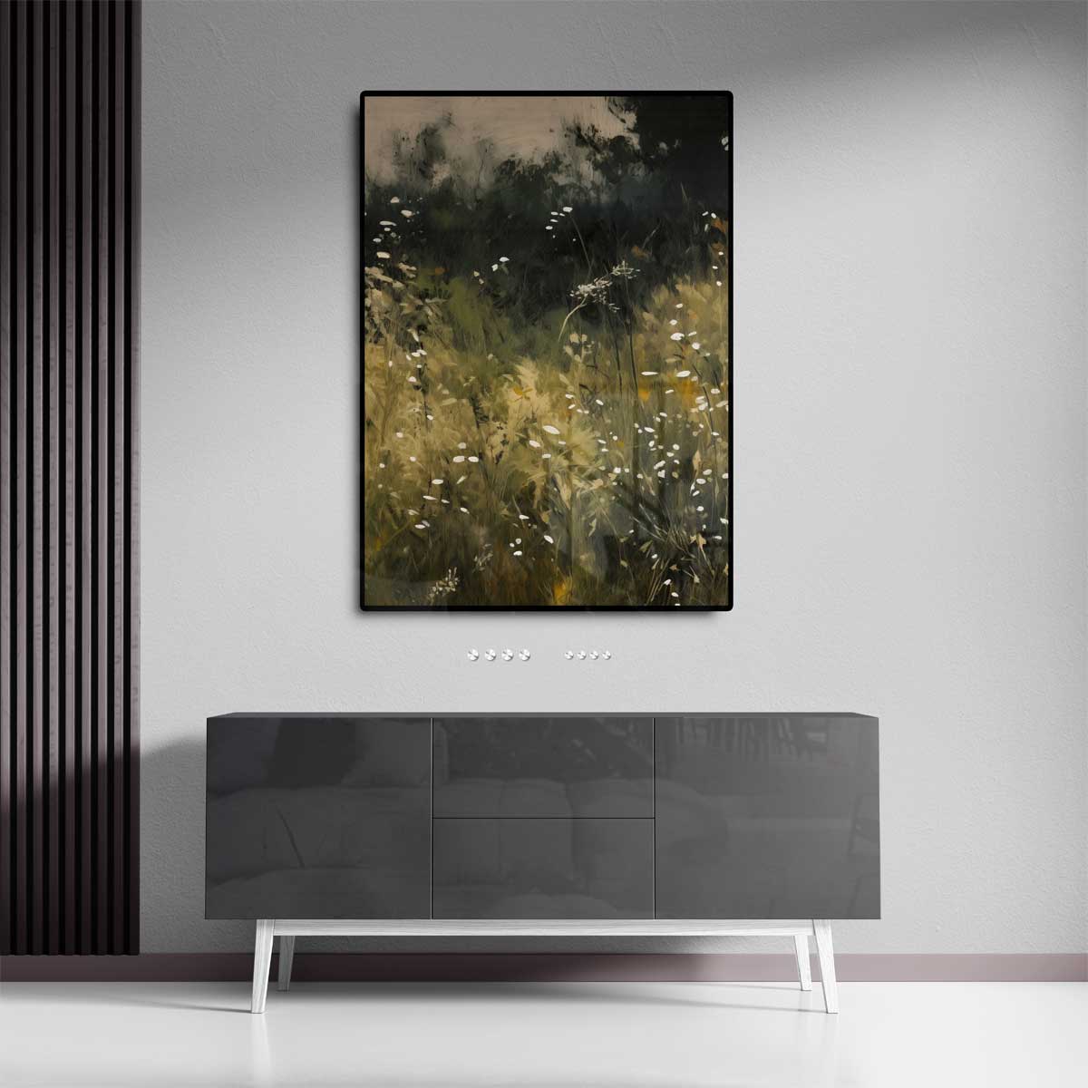 Betoverend Bloemenveld Kunstwerk-canvas-dibond-plexiglas-wanddecoratie-WallArtistic