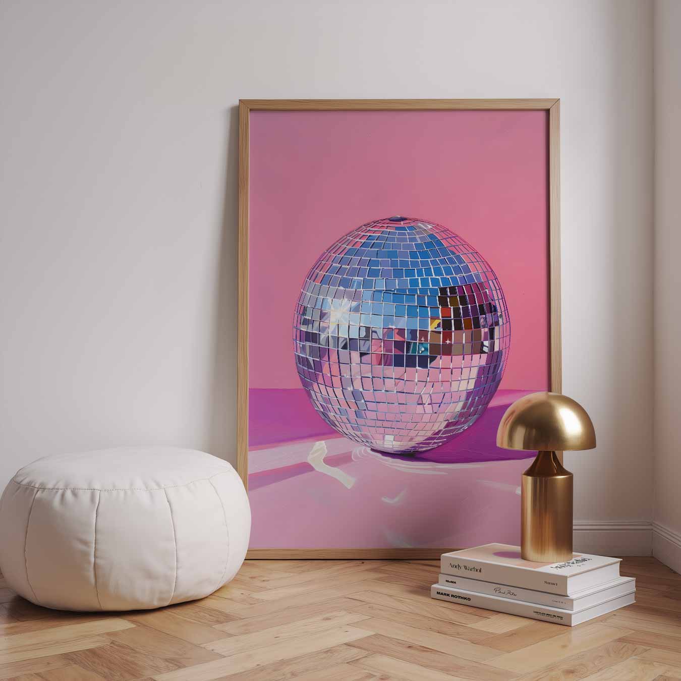 Sprankelende Discobal Poster