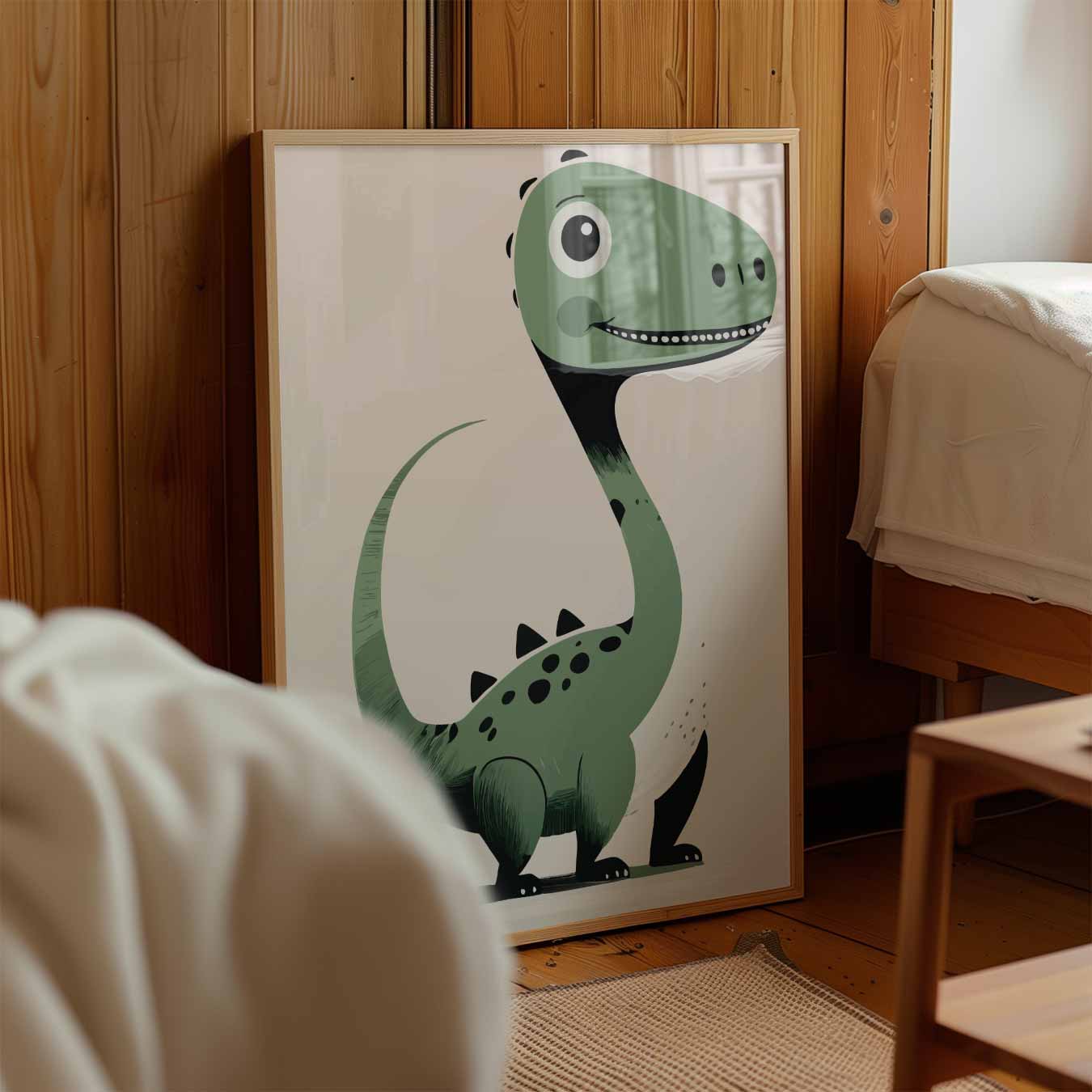 Schattige Dino Vrienden Poster