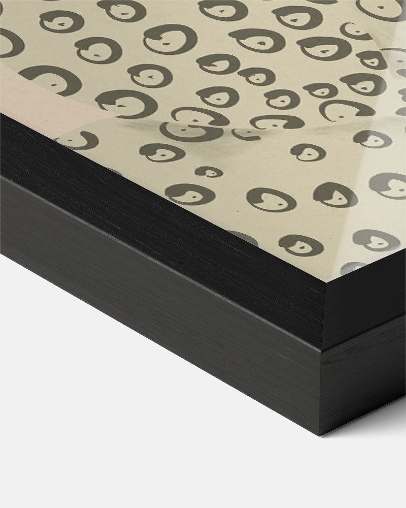 Trendy Abstracte Vrouwelijke Illustratie Poster-WallArtistic