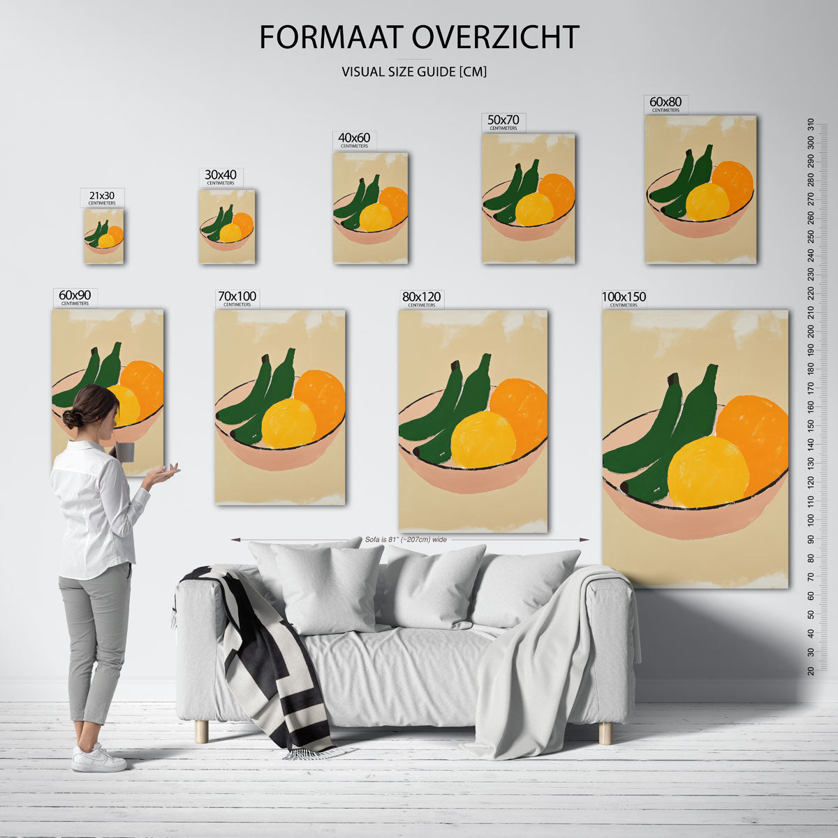 Fruit in schaal Poster