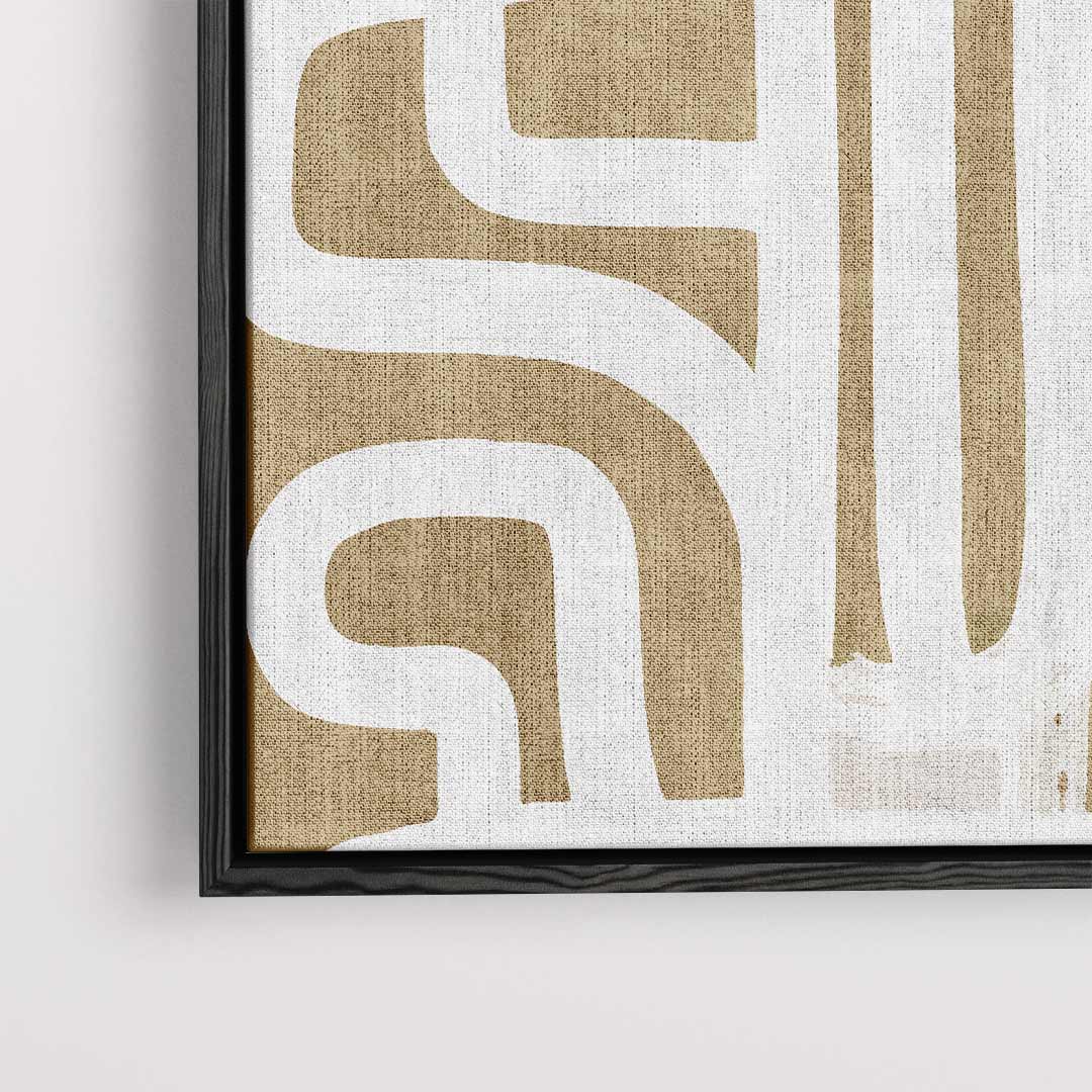 Abstracte Labyrint Verkenning Kunstwerk-canvas-dibond-plexiglas-wanddecoratie-WallArtistic