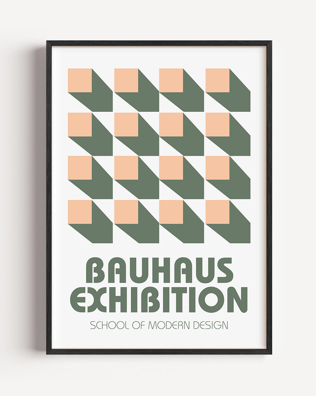 Vorm en schaduw Poster