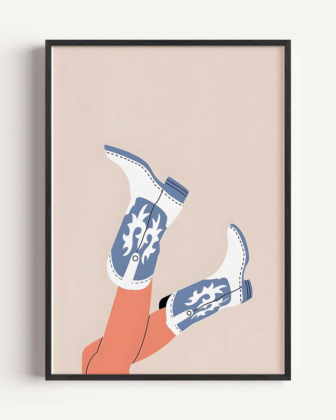 Western Chic Poster