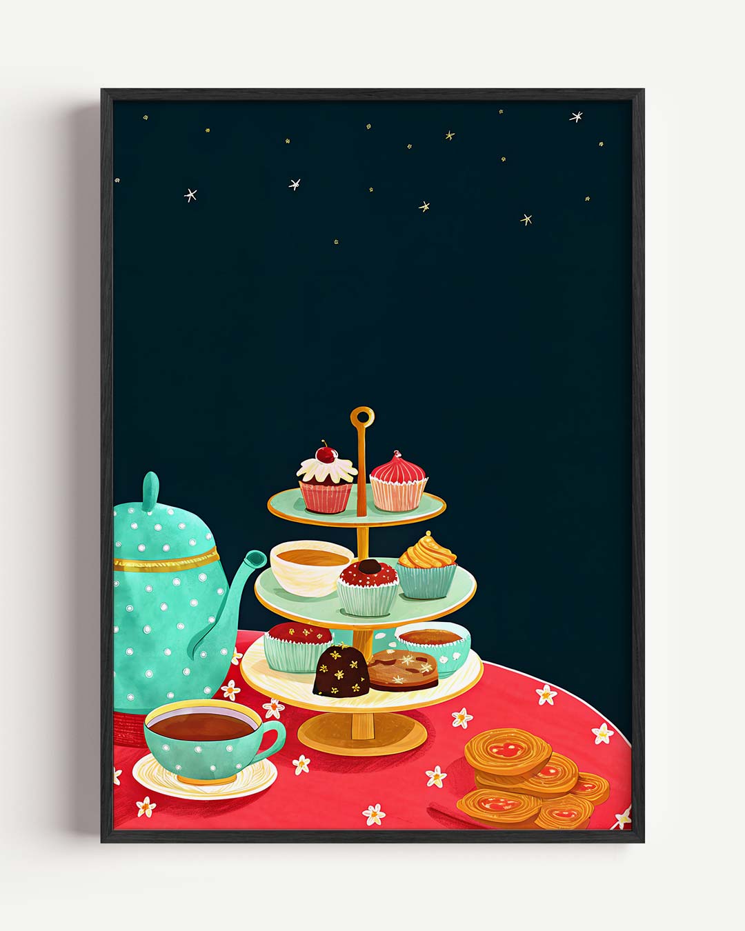 Sfeervolle High Tea Poster