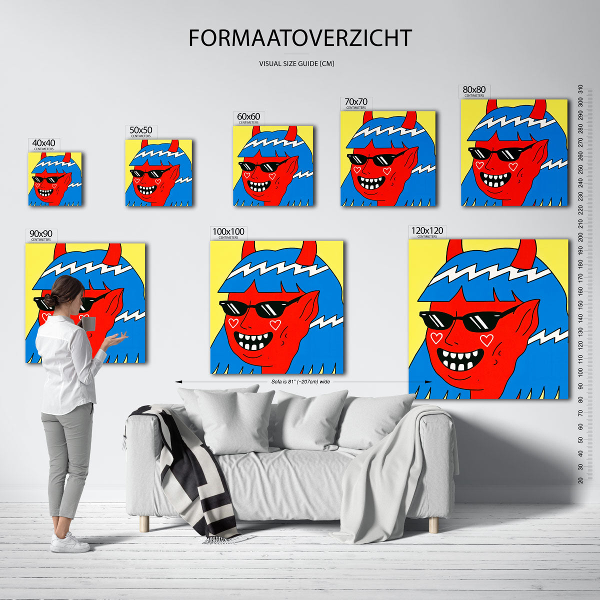 Duivelse glimlach Poster