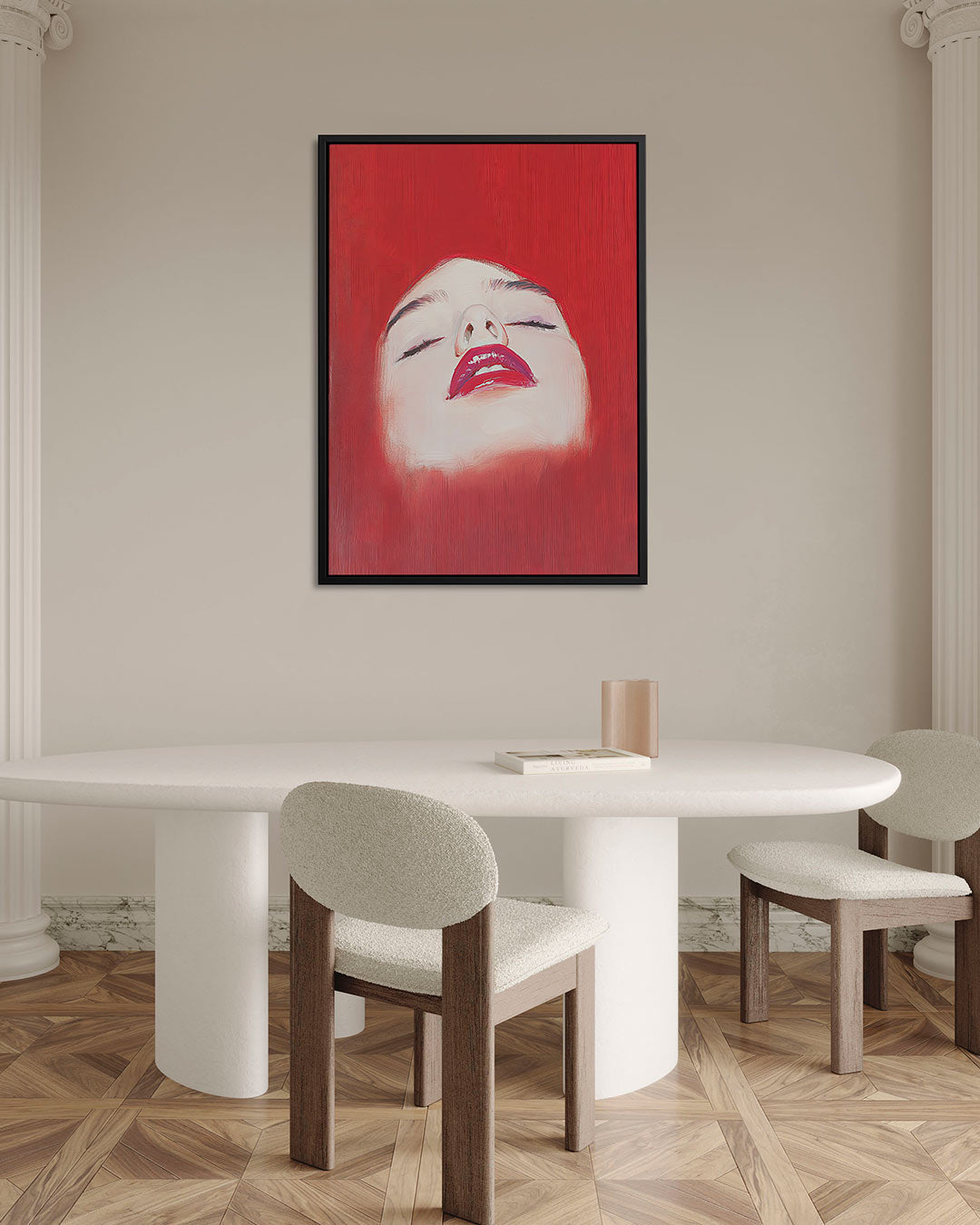 Dromerige expressie Kunstwerk