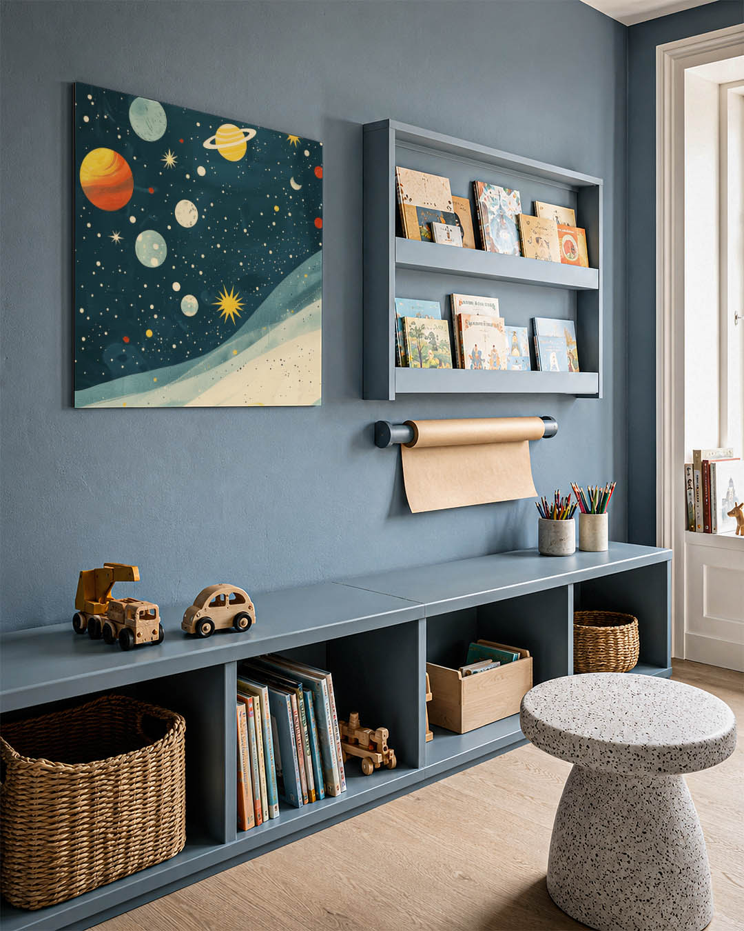 Kosmische vormen Kunstwerk