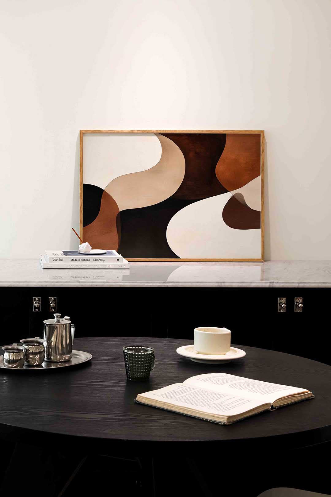 Abstracte vormen Poster