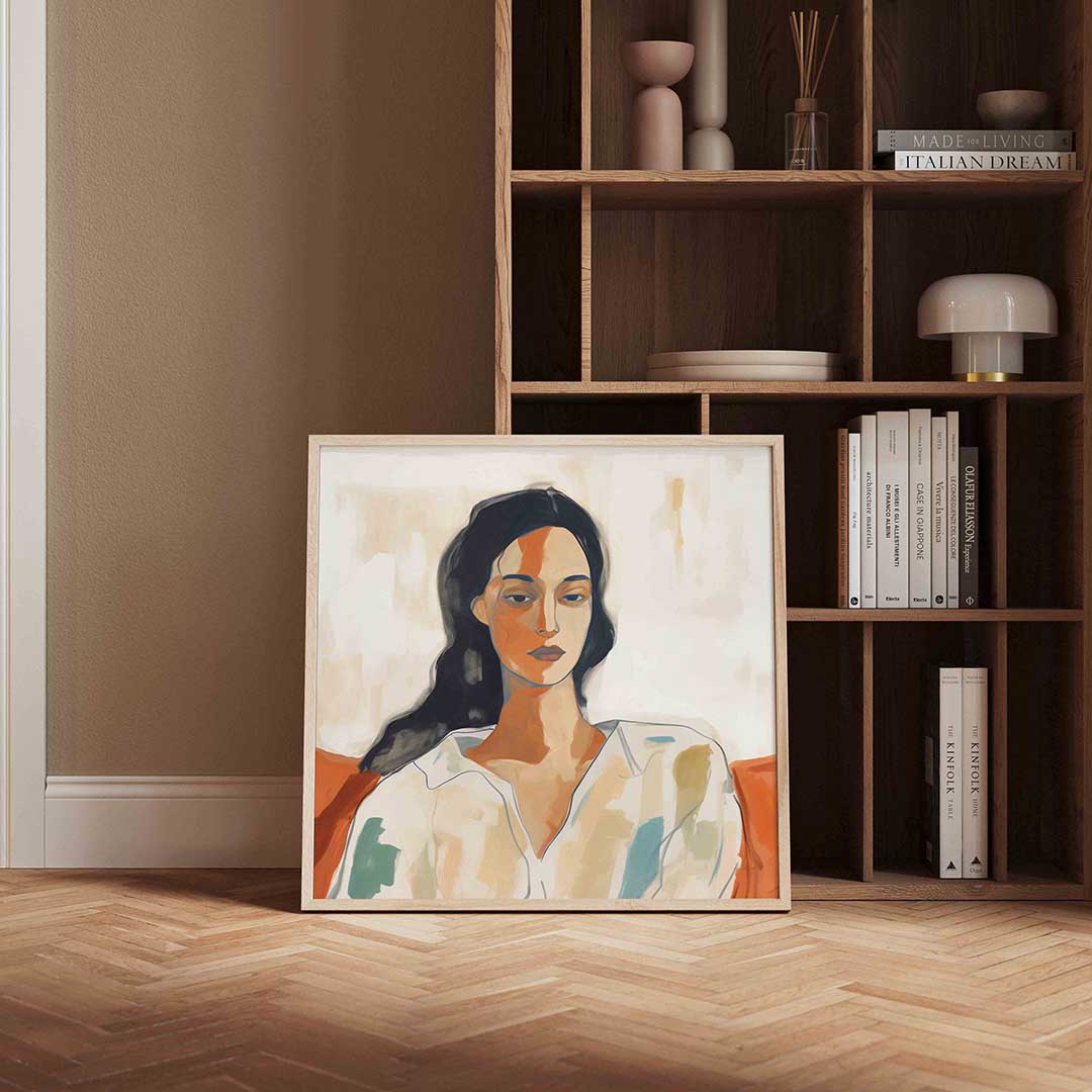 Vrouwelijk portret Poster