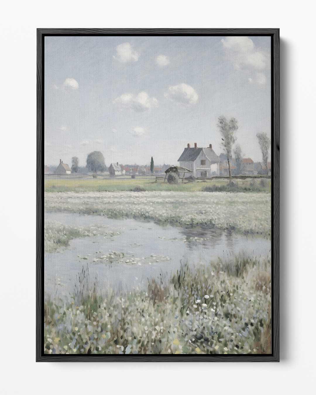 Lente in de Weide Kunstwerk-canvas-dibond-plexiglas-wanddecoratie-WallArtistic