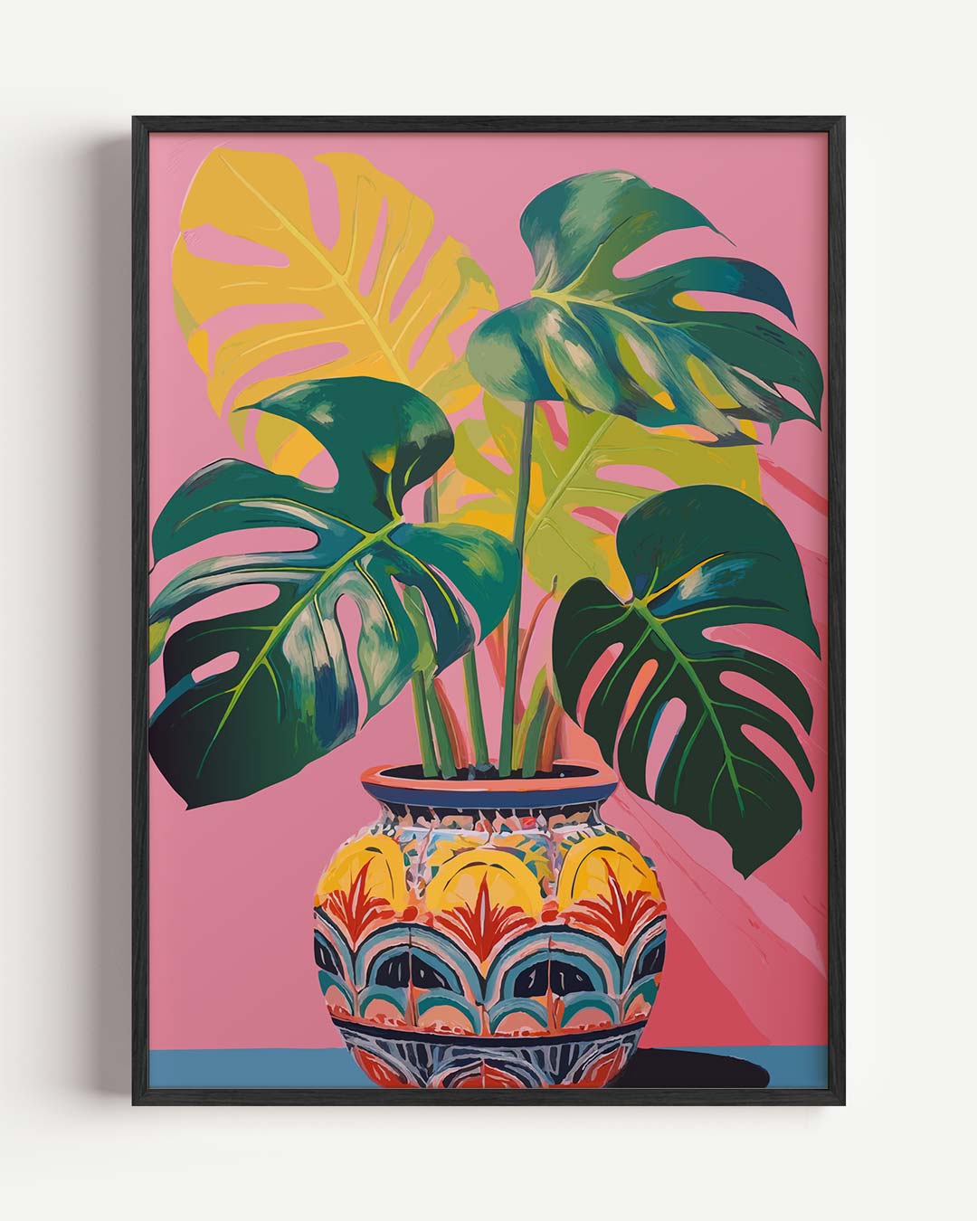 Tropische Monstera Poster