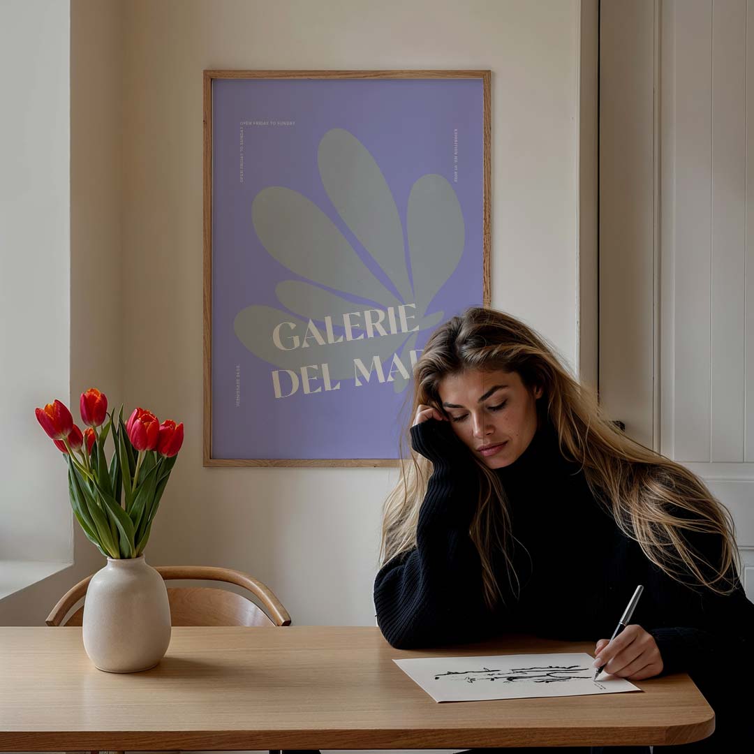 Galerie Del Mar Kunstposter-WallArtistic