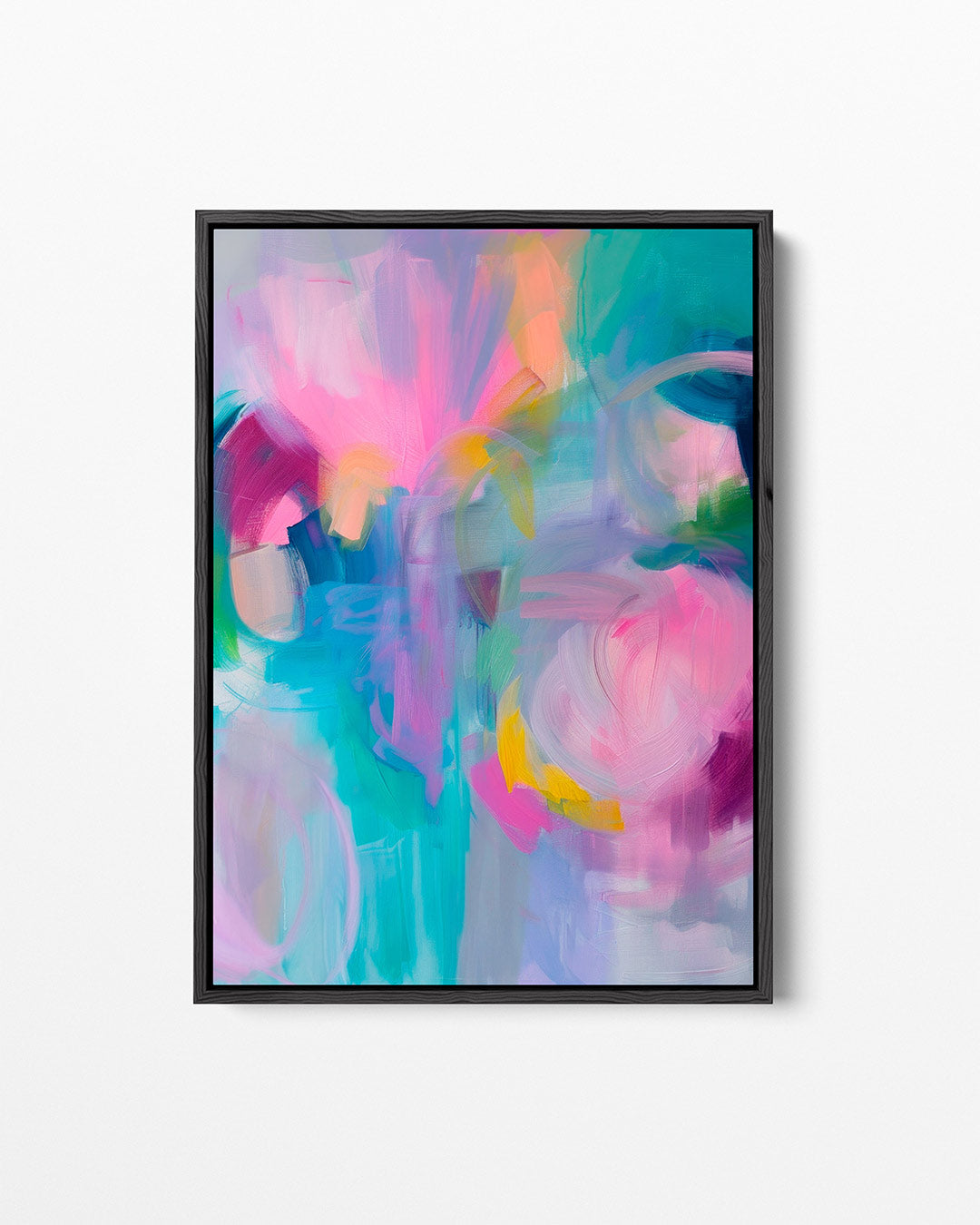 Kleurrijke vormen Kunstwerk