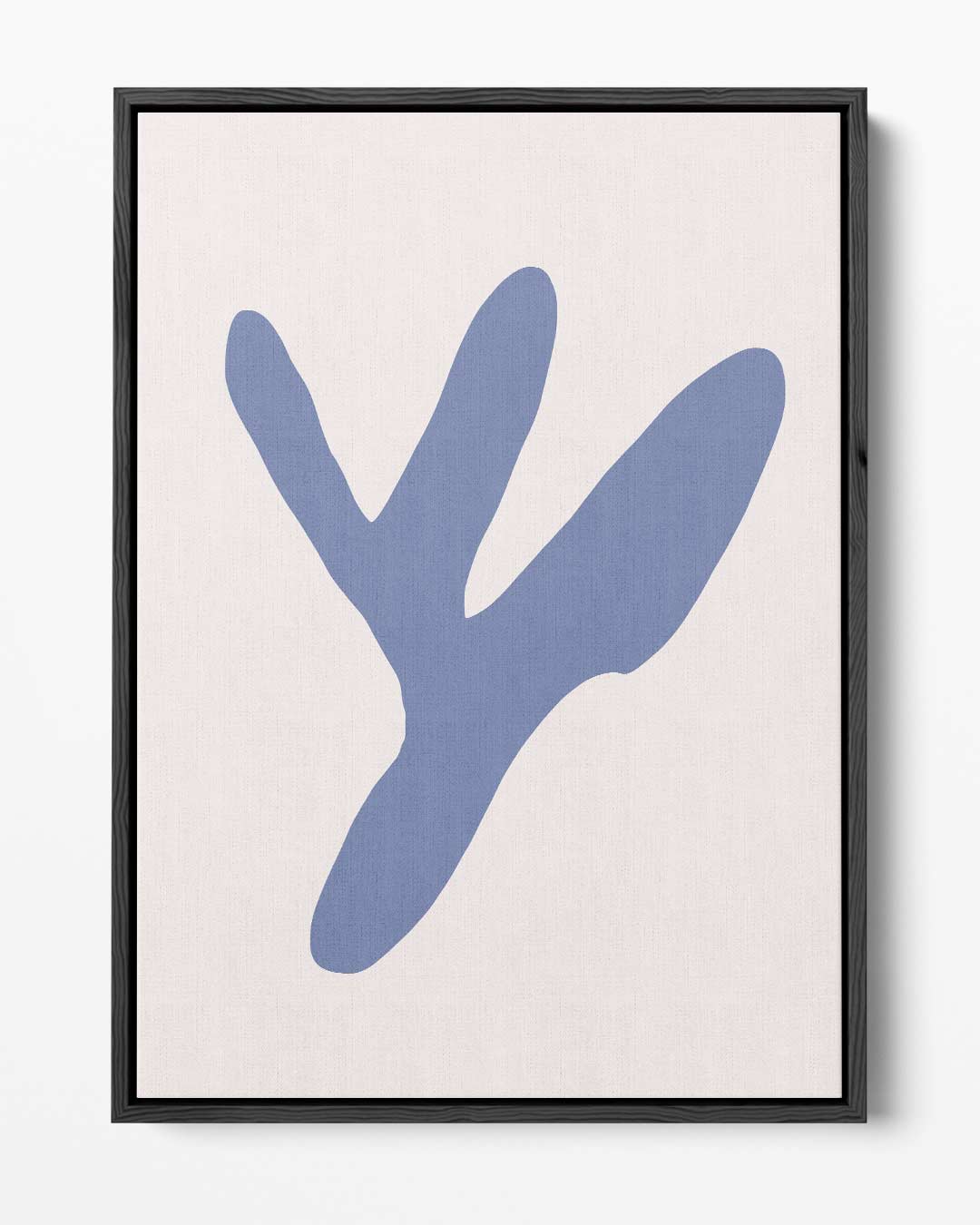 Abstract Blauw Tak Design Kunstwerk-canvas-dibond-plexiglas-wanddecoratie-WallArtistic