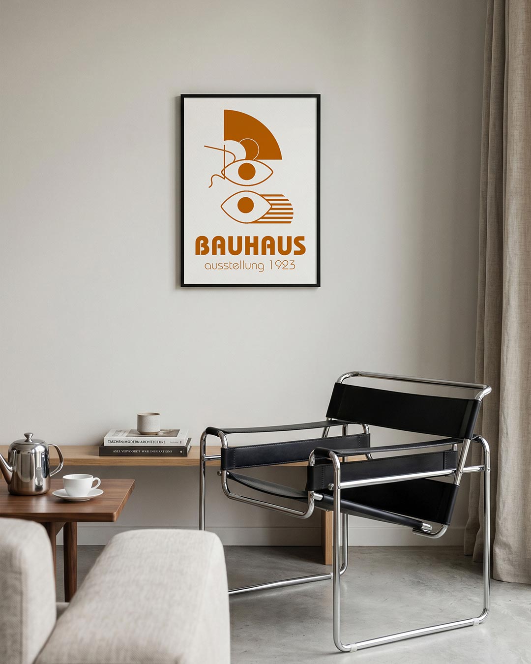 Oogvormen en lijnen Poster