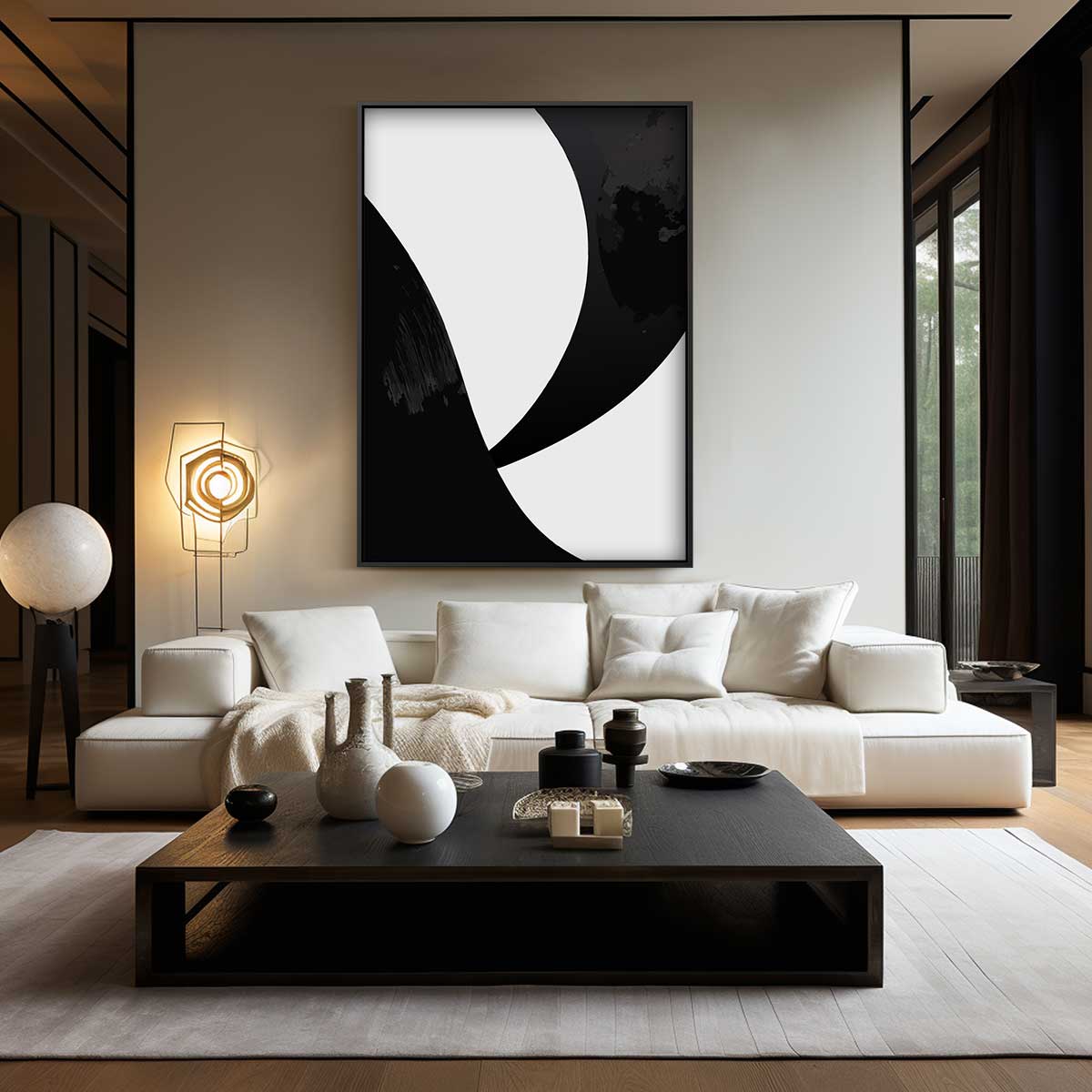 Kracht van Contrast Kunstwerk-canvas-dibond-plexiglas-wanddecoratie-WallArtistic