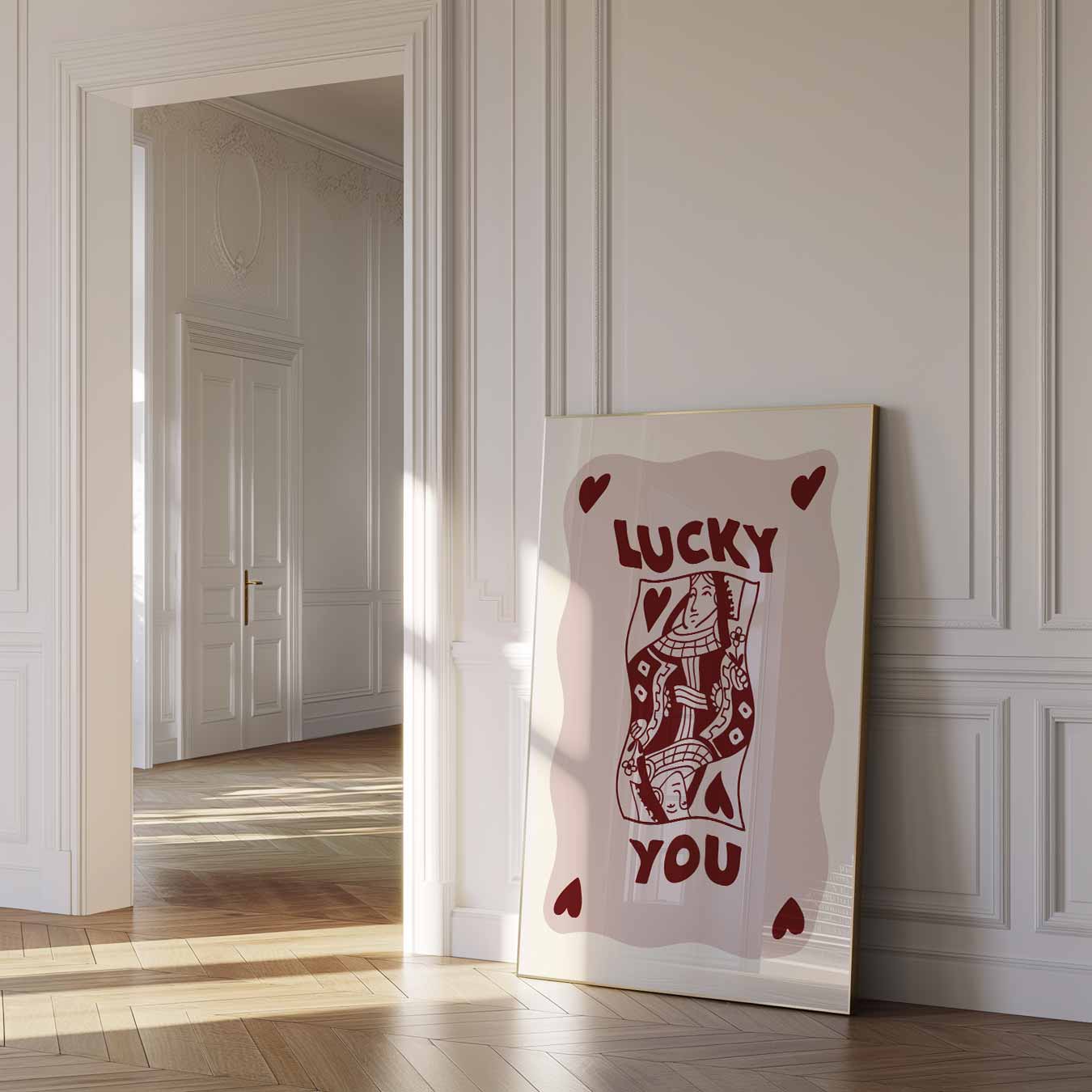 Lucky You Pokerkaart Poster