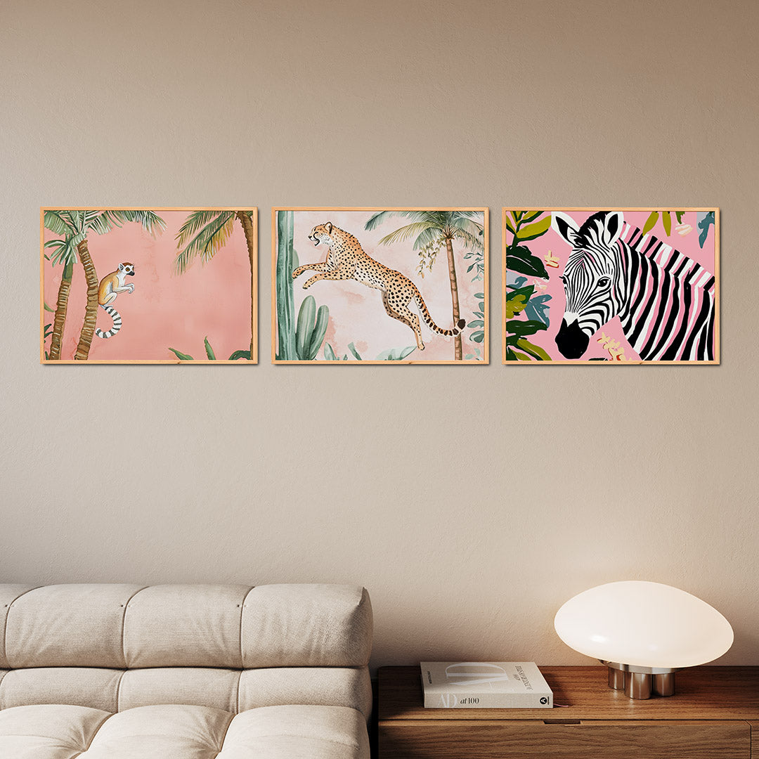Tropische dierenwereld Posterset