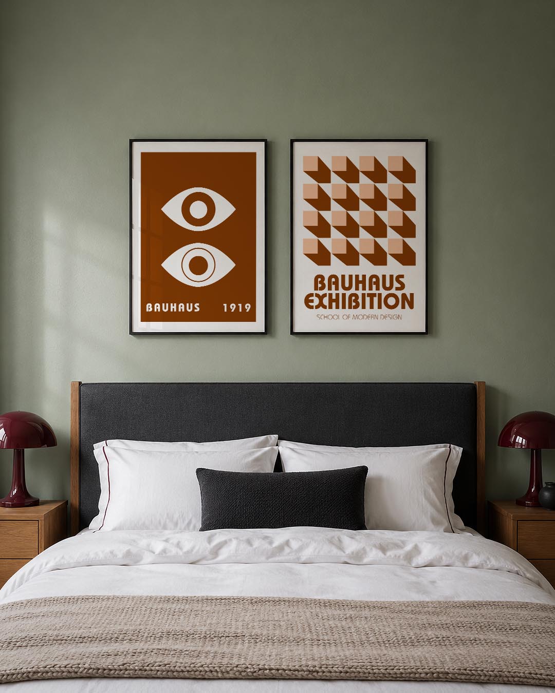 Oogvormen en lijnen Posterset