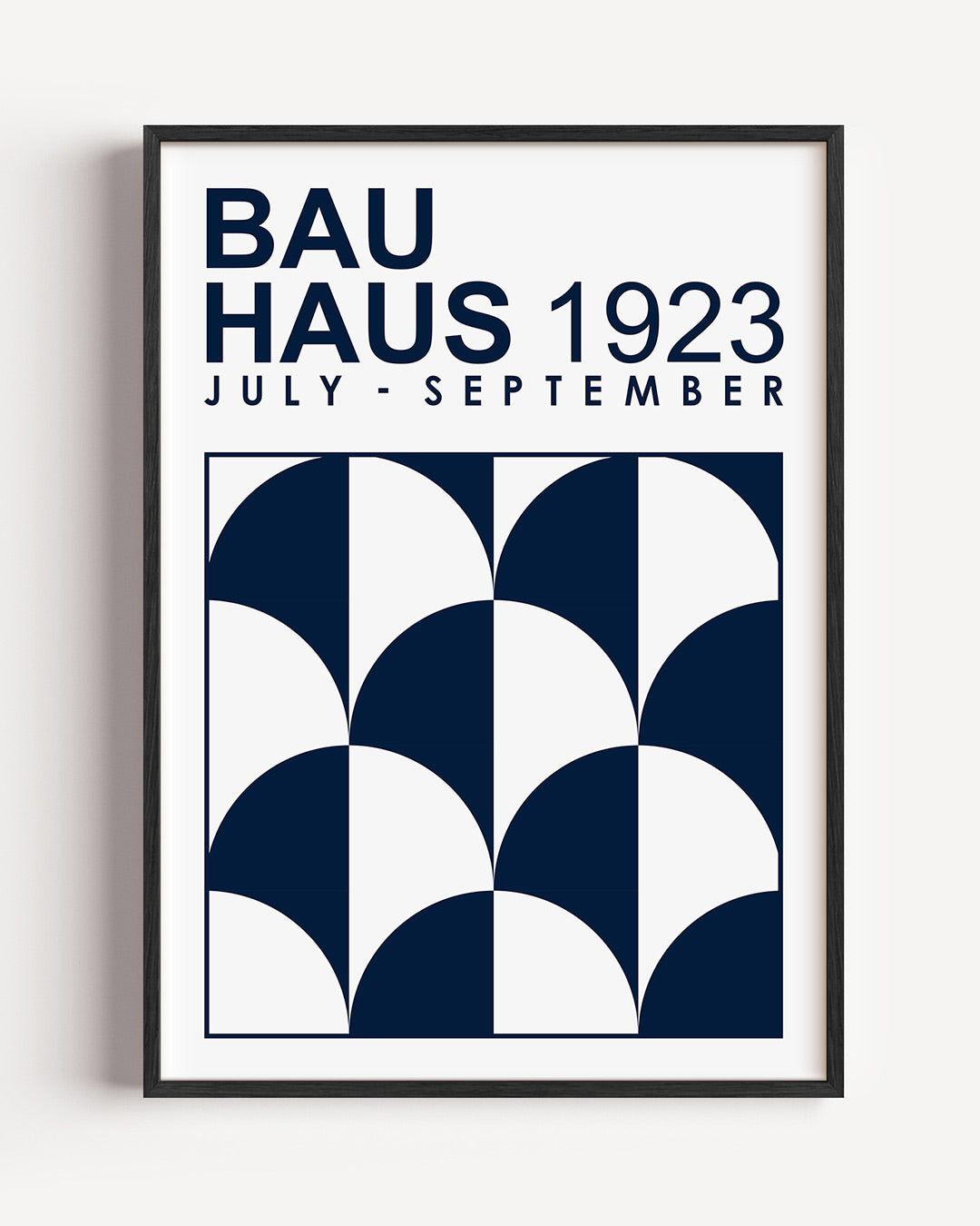 Vormritme en kleur Poster