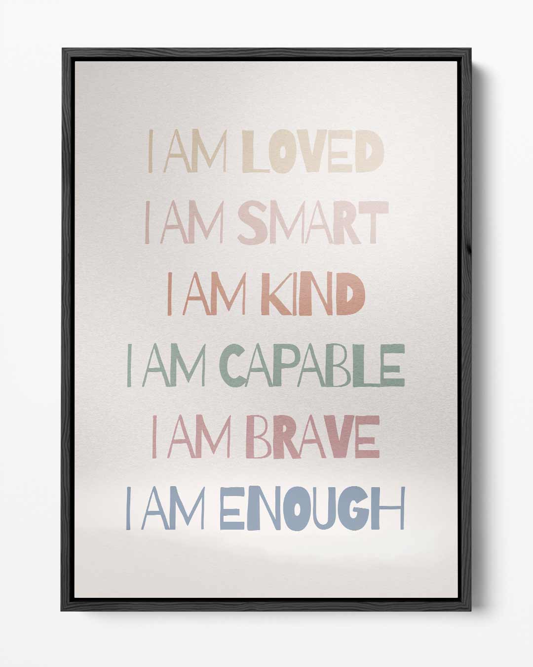 Inspirerende Affirmaties Poster Kunstwerk-canvas-dibond-plexiglas-wanddecoratie-WallArtistic