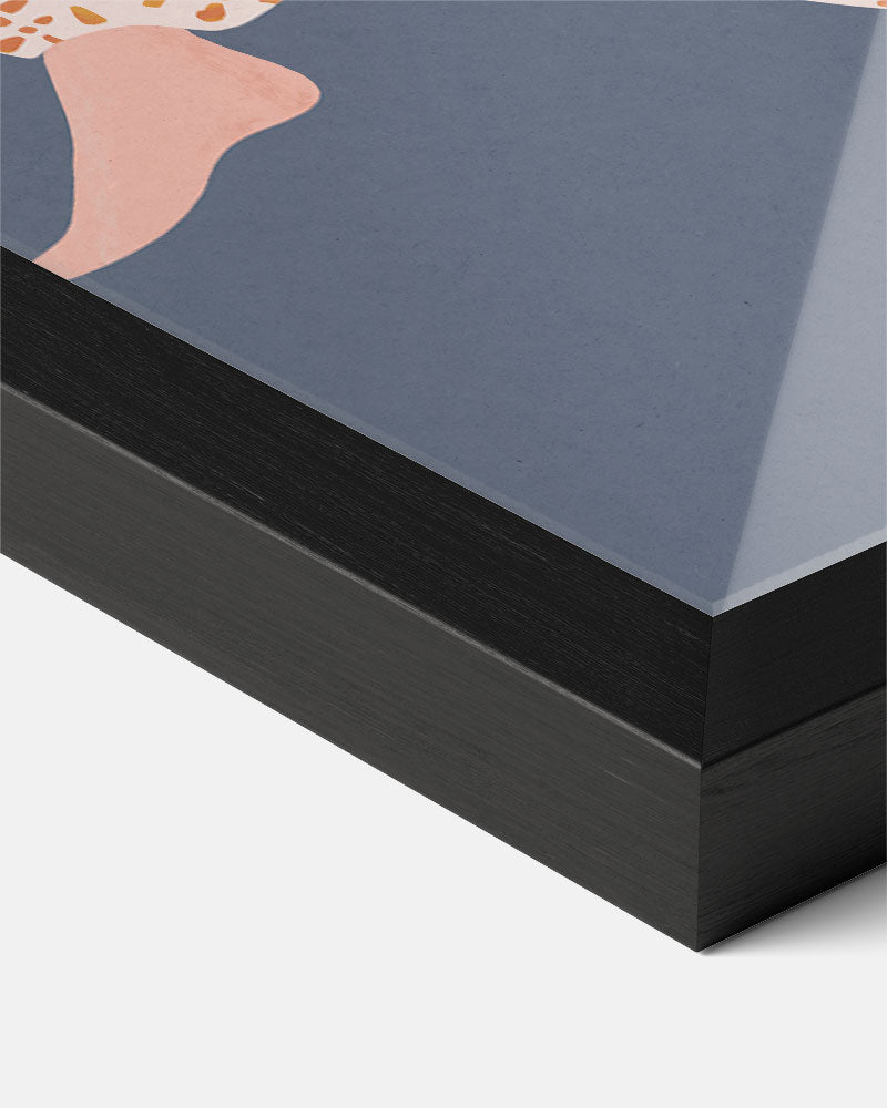 Vrolijke Abstracte Dans Poster-WallArtistic