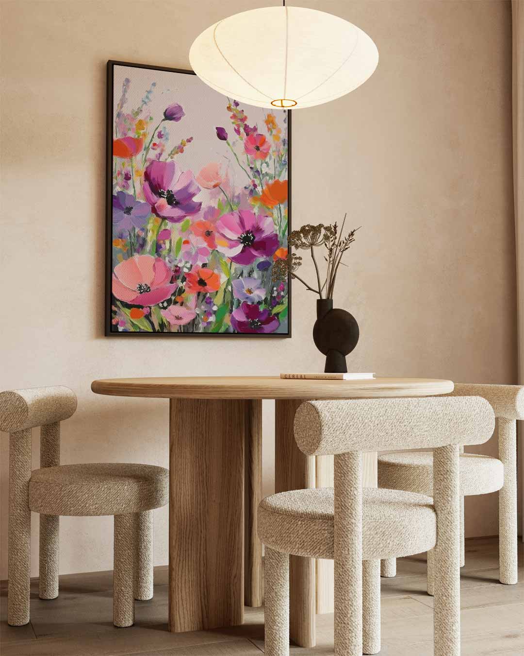 Bloemenpracht in Kleur Kunstwerk-canvas-dibond-plexiglas-wanddecoratie-WallArtistic