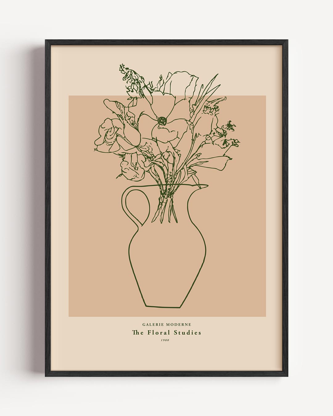 Elegante Bloemenvaas Poster-WallArtistic