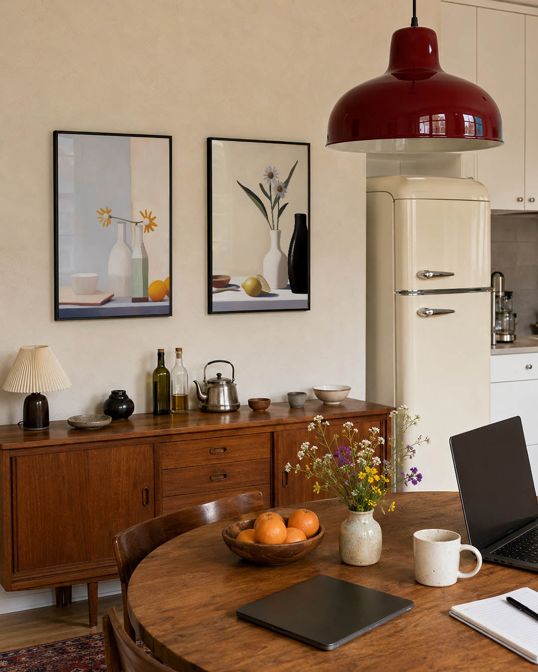 Stilleven met vormen Posterset