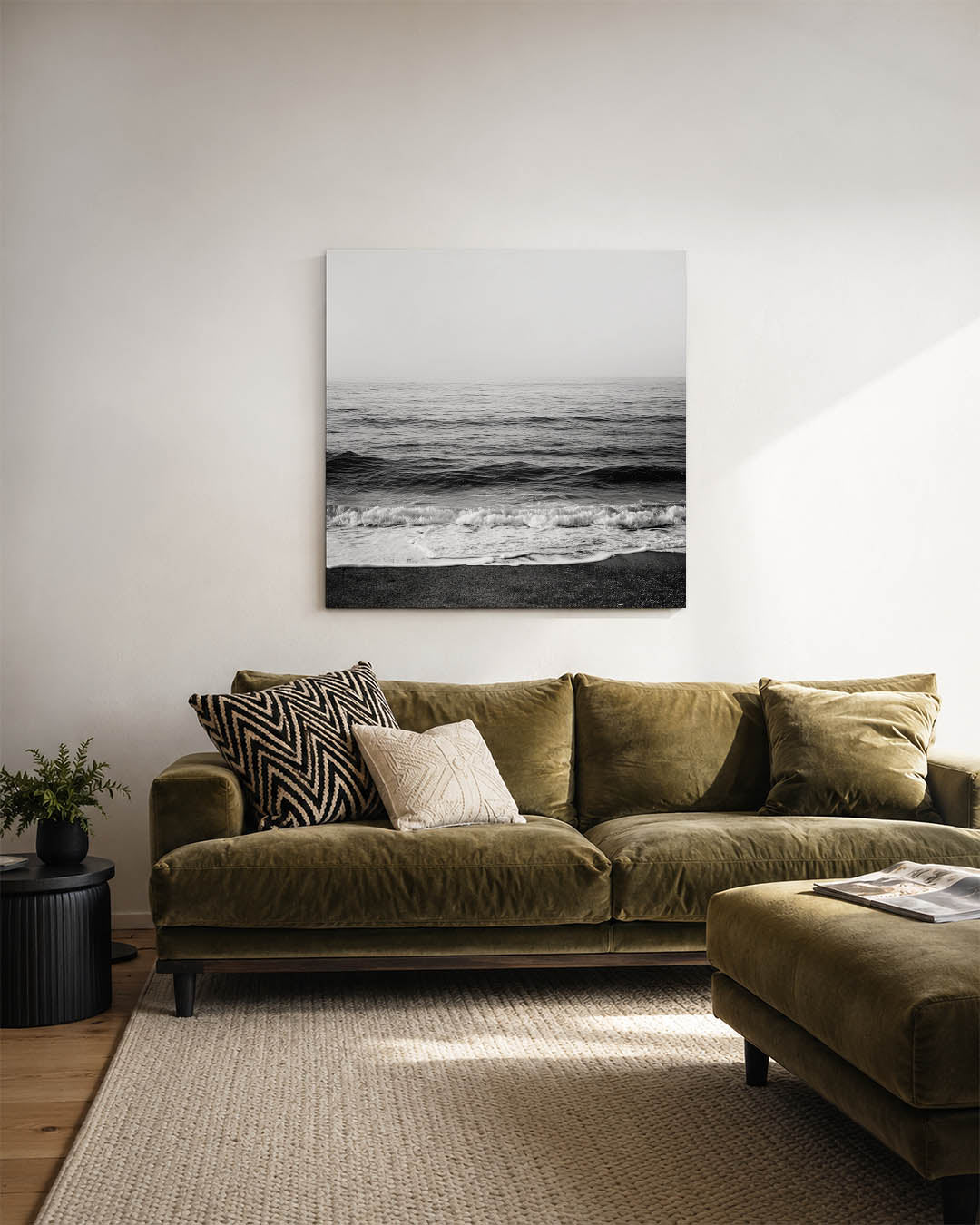 Rustige zee Kunstwerk