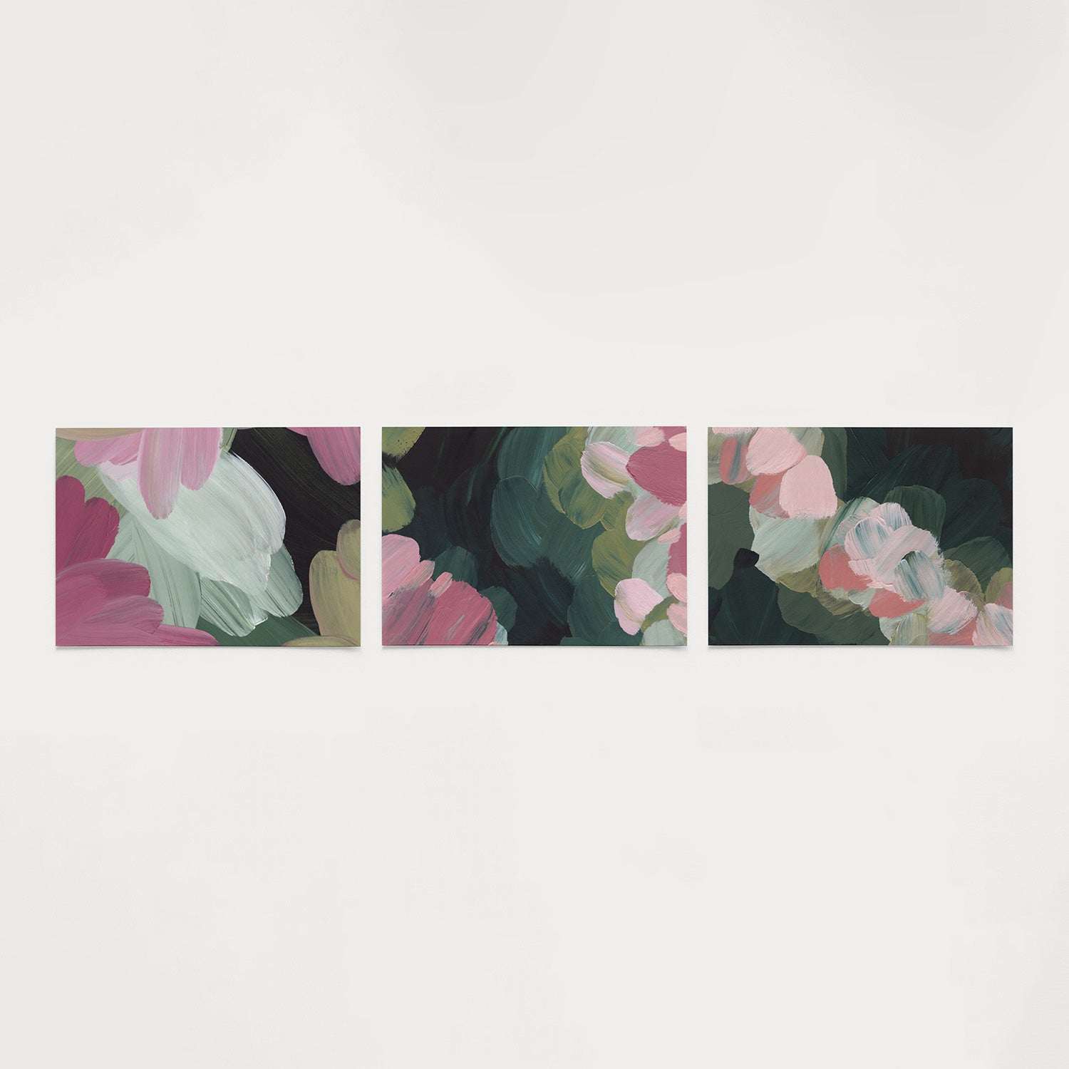 Kleurrijke vormen Posterset