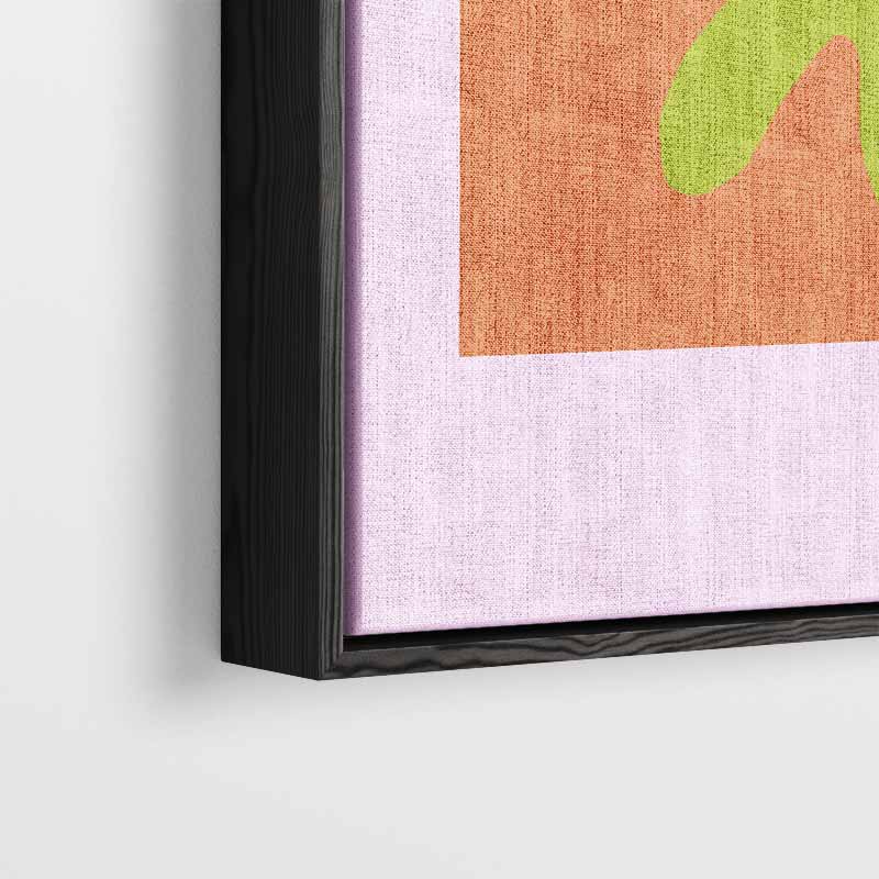Vrolijke Abstractie Kunstwerk-canvas-dibond-plexiglas-wanddecoratie-WallArtistic