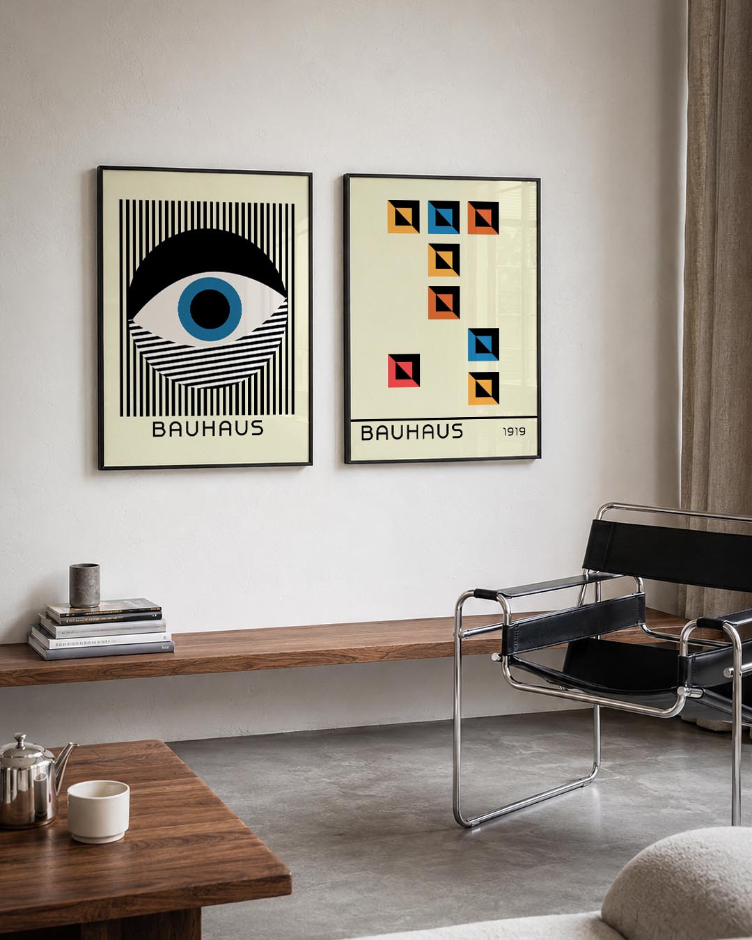 Oog en lijnen Posterset