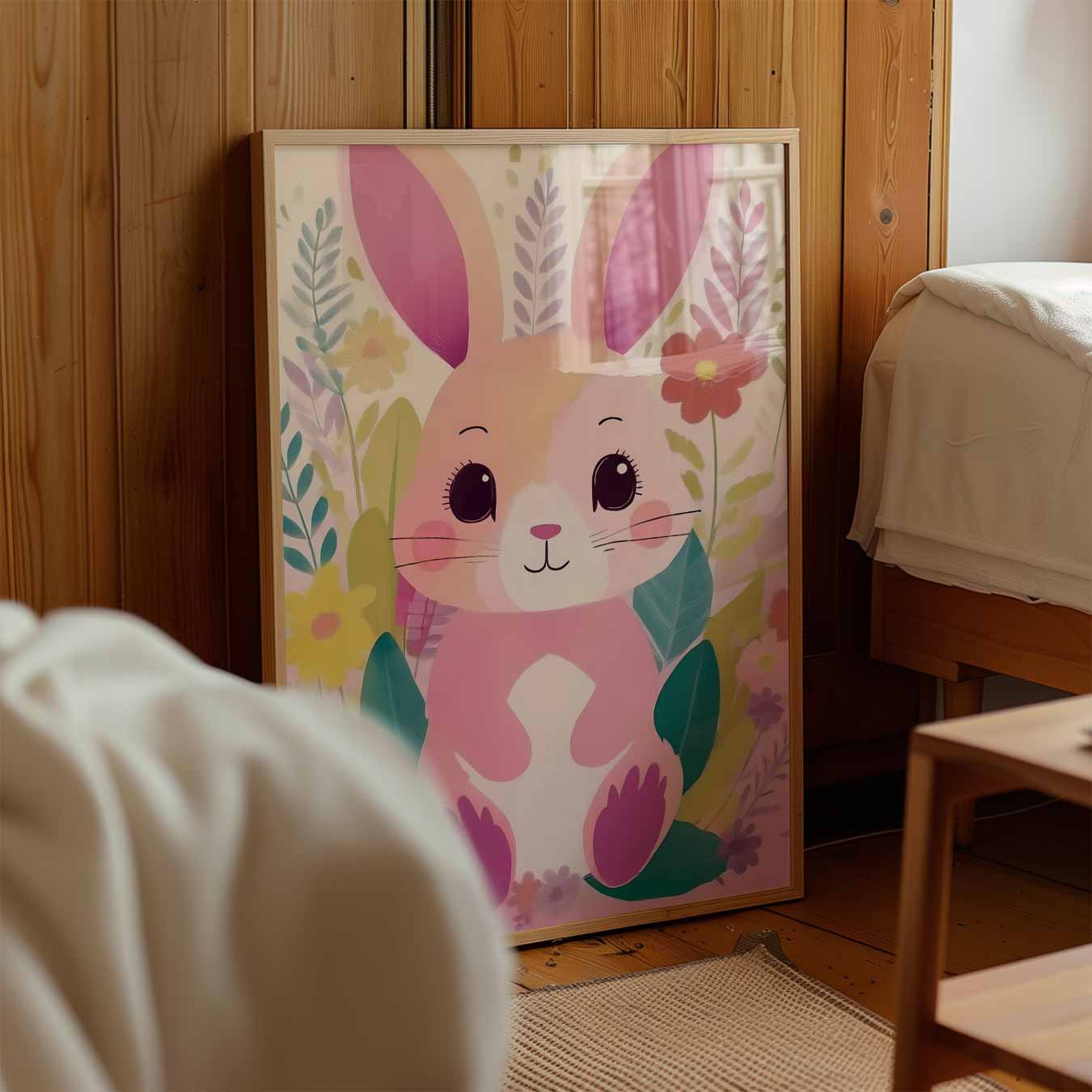 Schattige Konijnenposter
