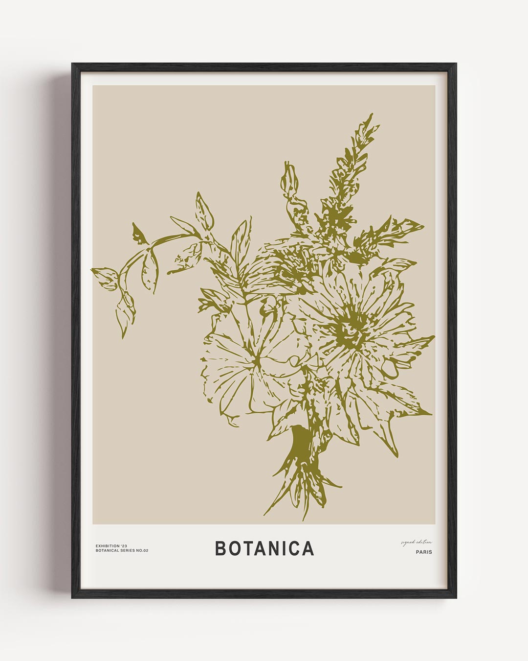 Botanische Kunst Print Poster-WallArtistic