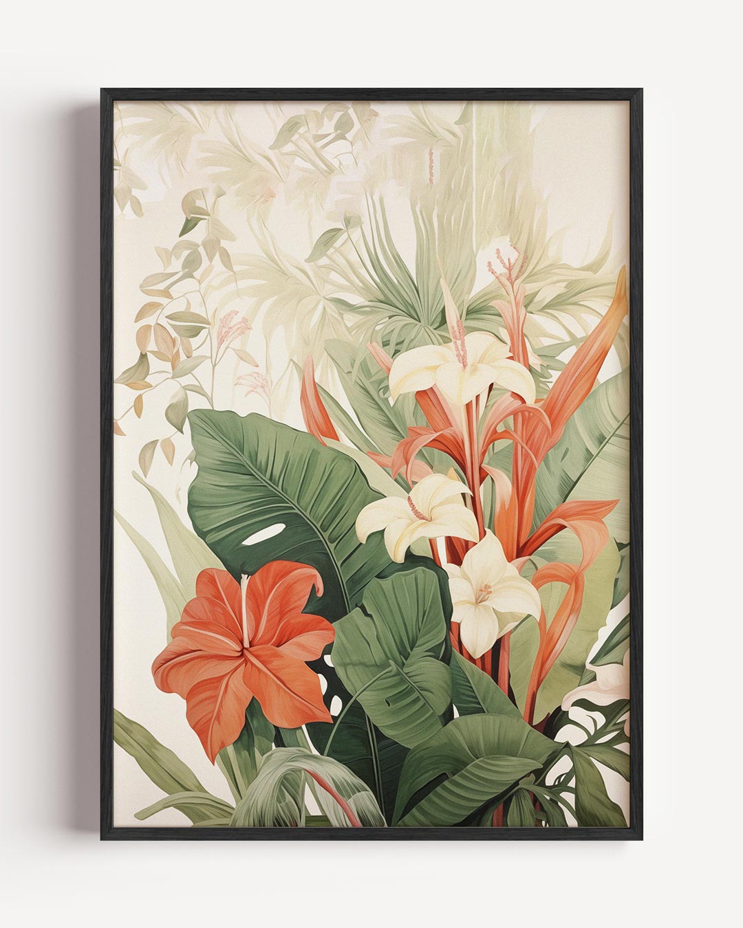 Tropische Bloemenpracht Poster-WallArtistic