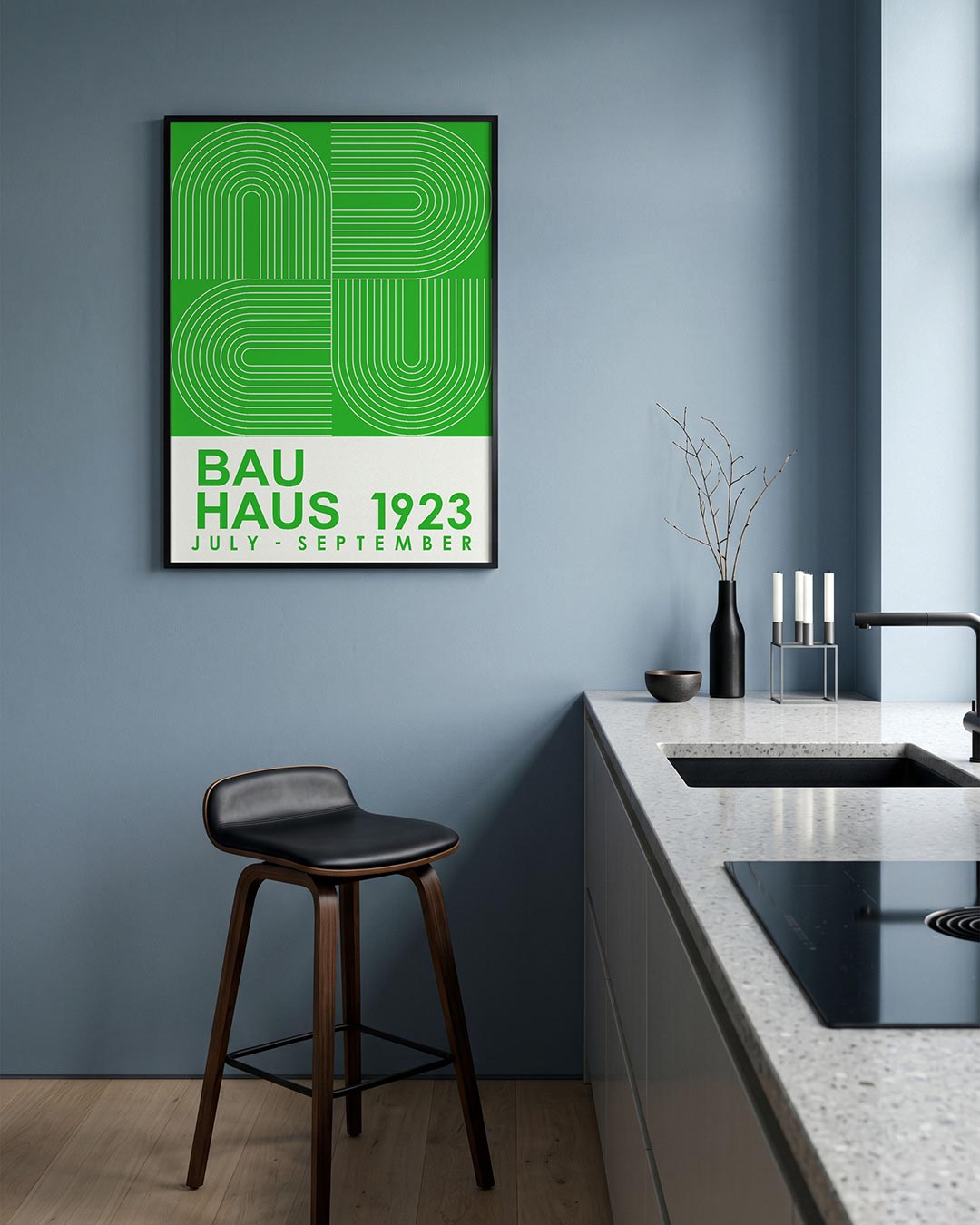 Lijnen en vlakken Poster