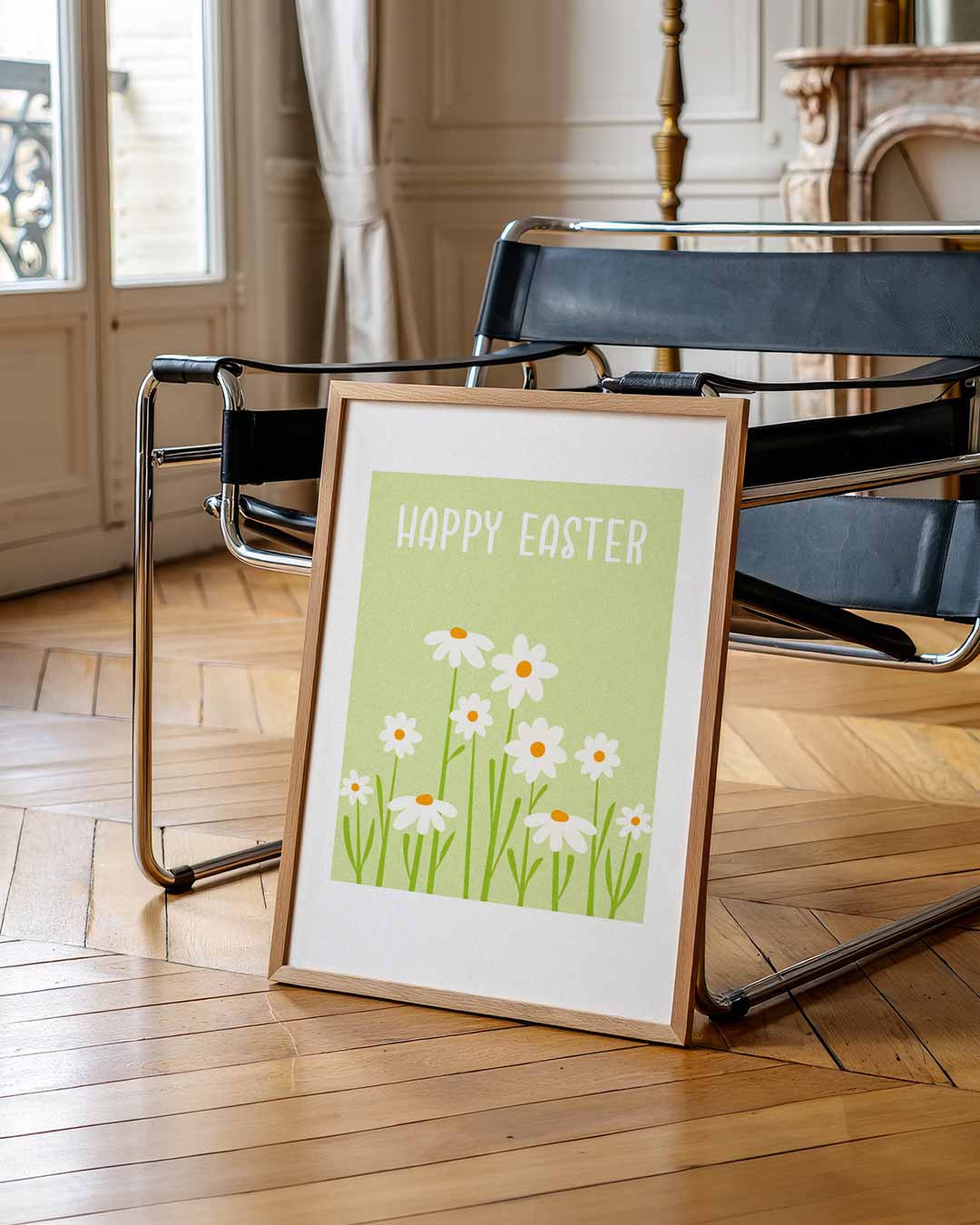 Vrolijke Paasbloemen Poster