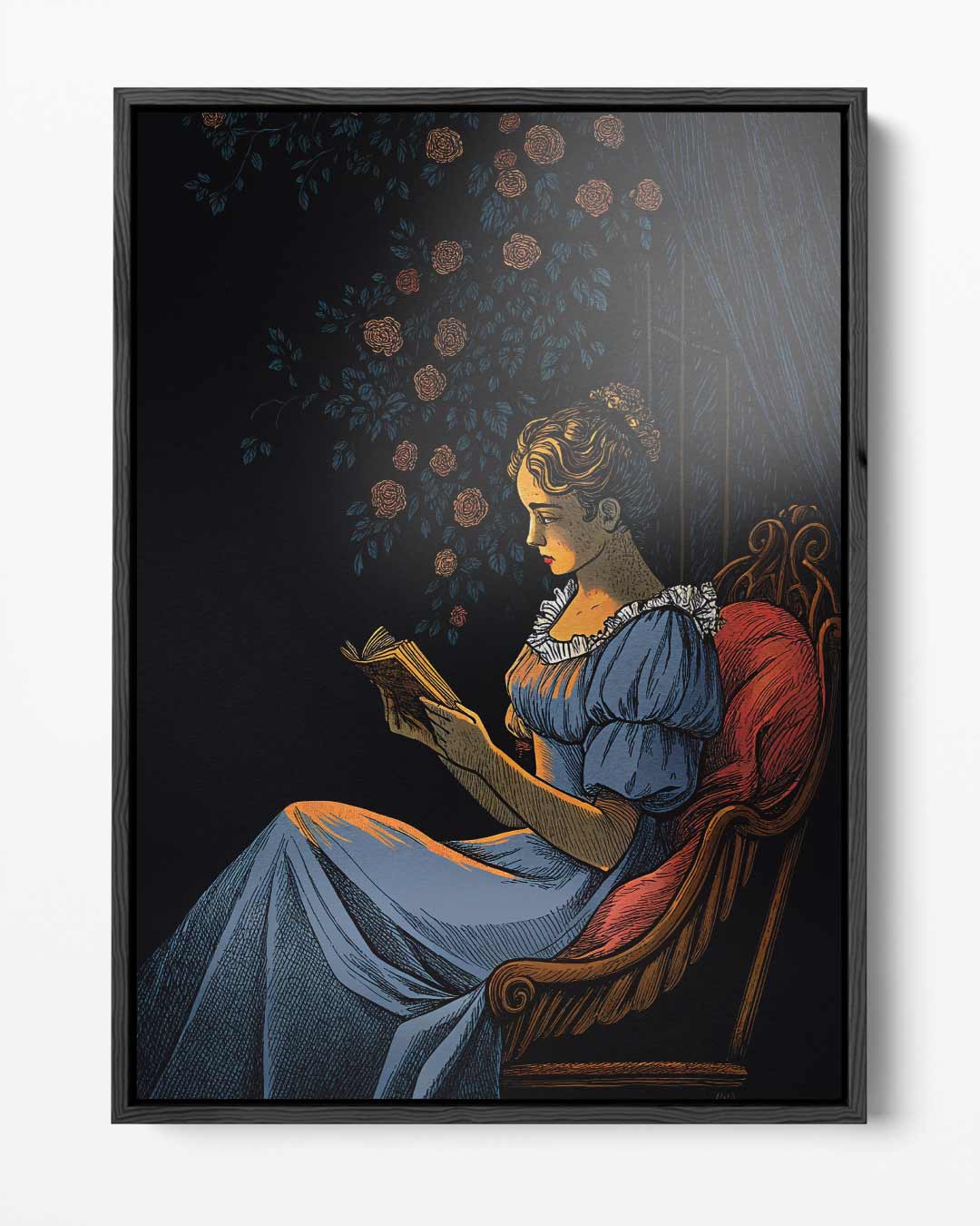 De Lezersdroom Kunstwerk-canvas-dibond-plexiglas-wanddecoratie-WallArtistic