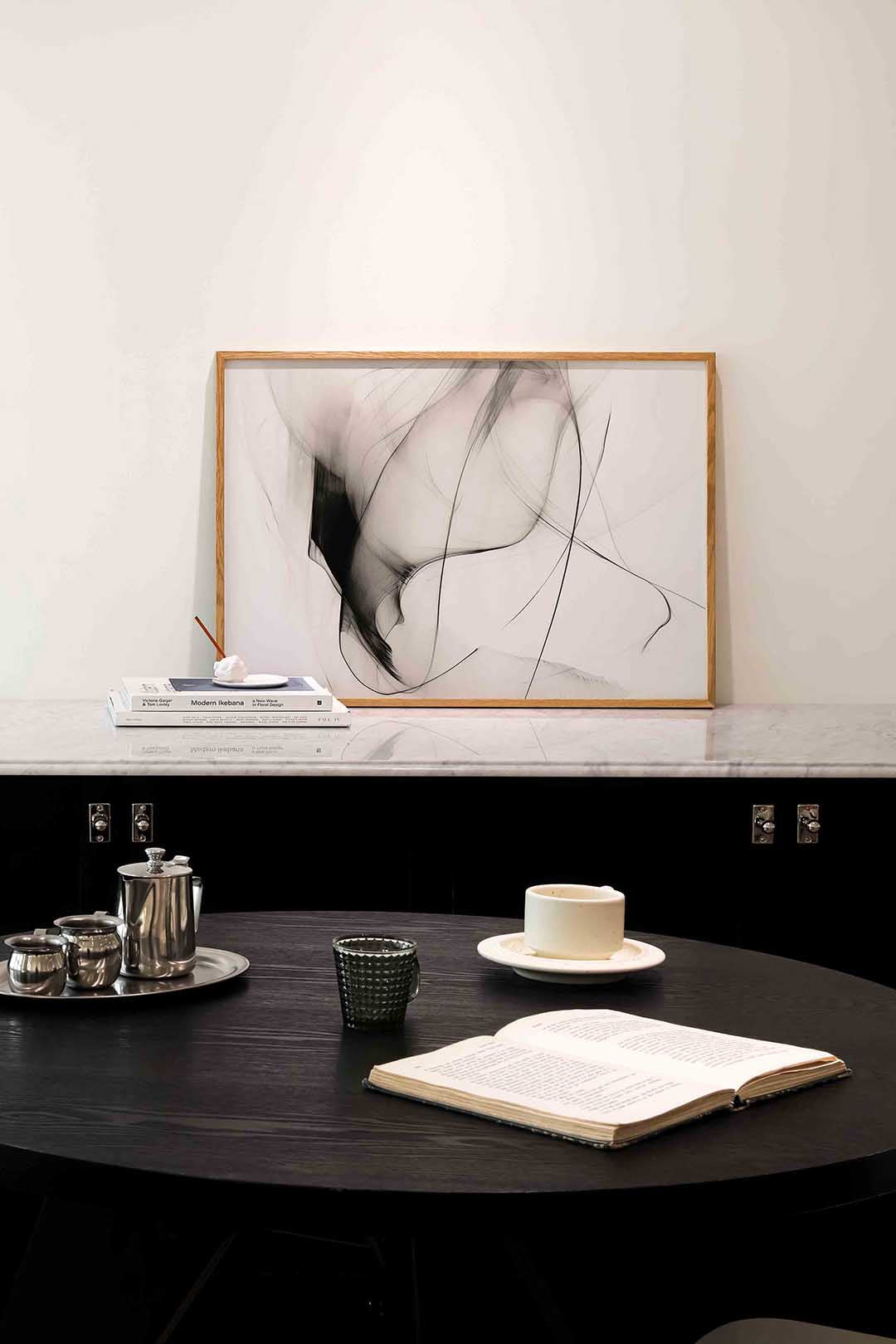 Abstracte lijnen Poster