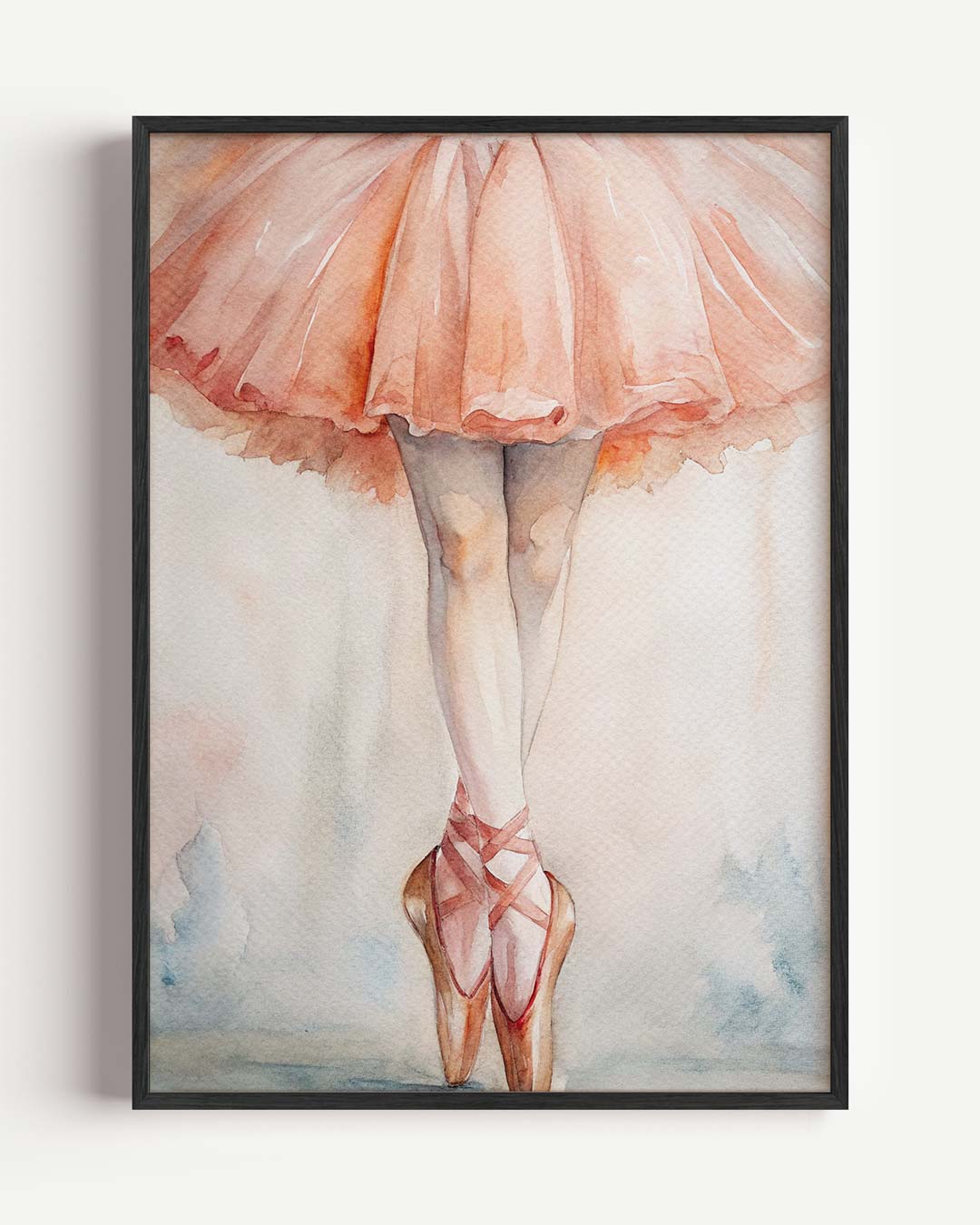 Elegante Ballerina Poster