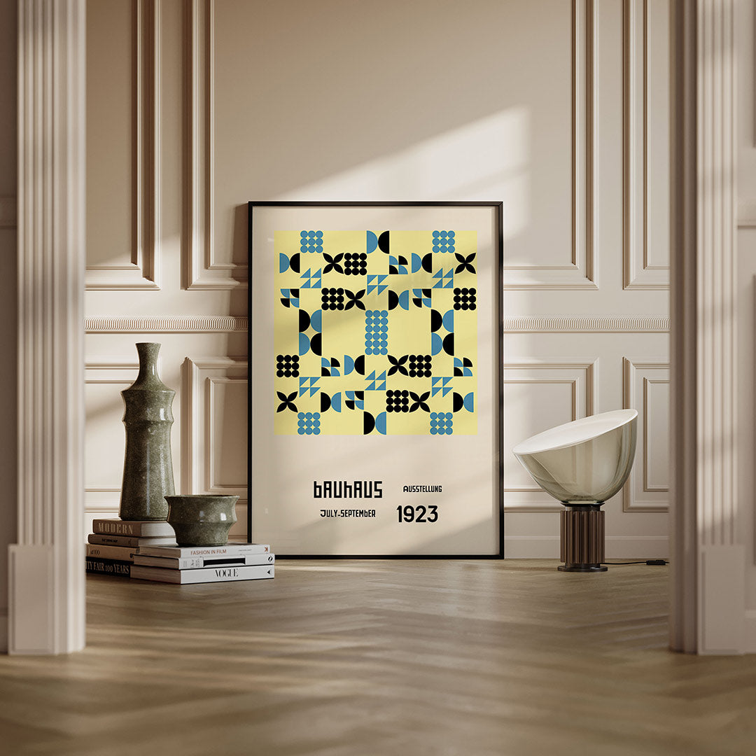 Vormritme en kleur Poster