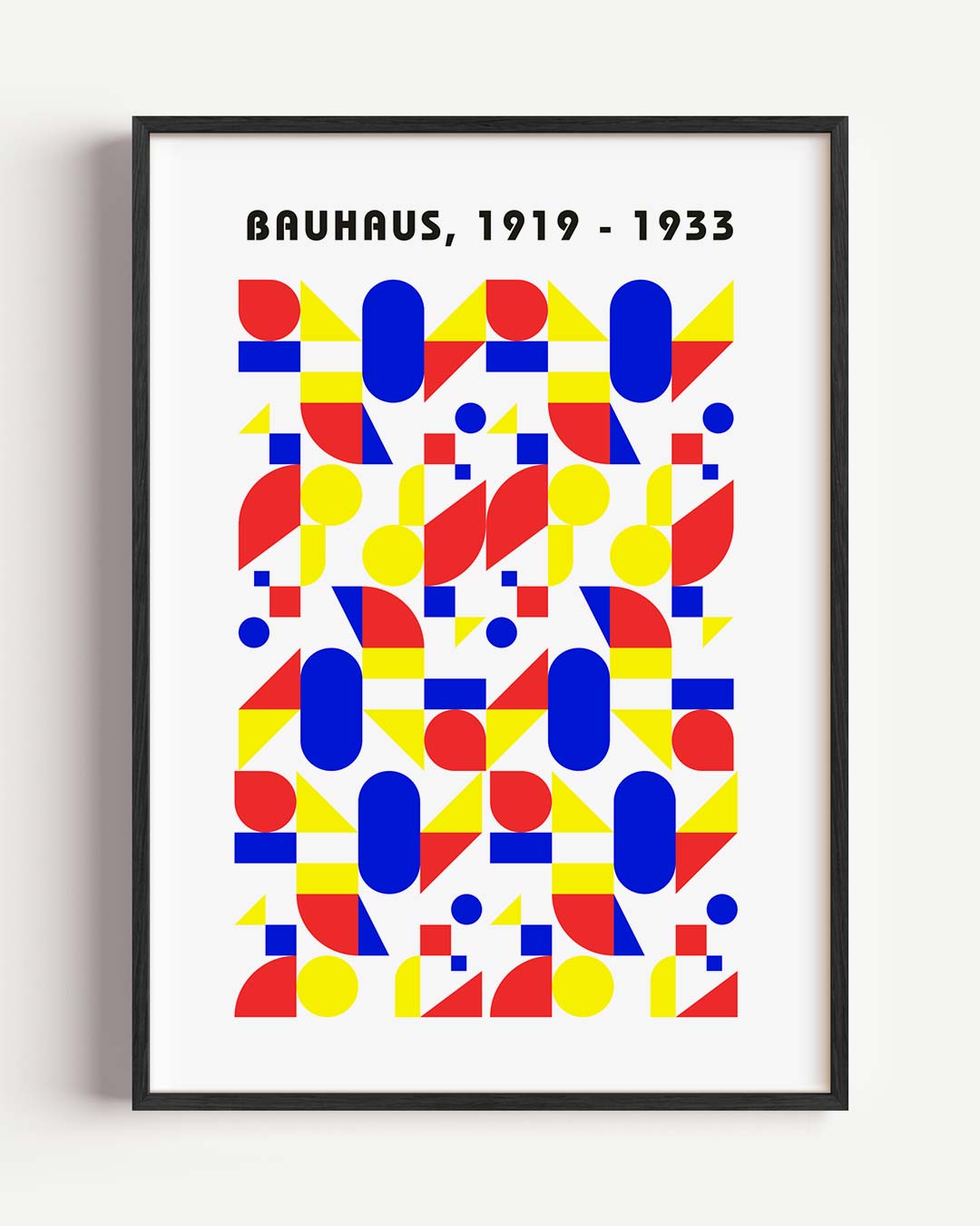 Bauhaus Geometrische Kunstposter