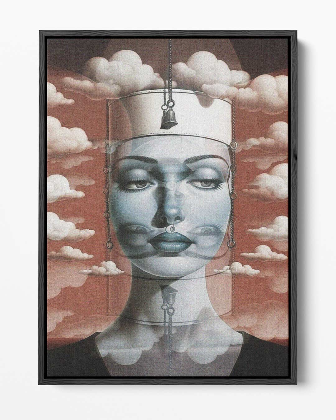 Dromerige Illusie Kunstwerk-canvas-dibond-plexiglas-wanddecoratie-WallArtistic