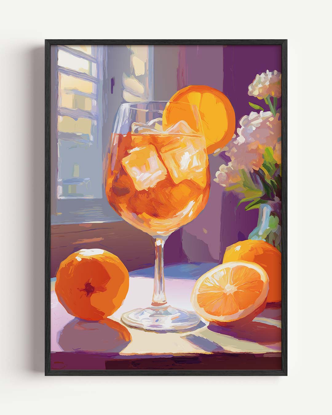 Verfrissende Citrus Cocktail Poster