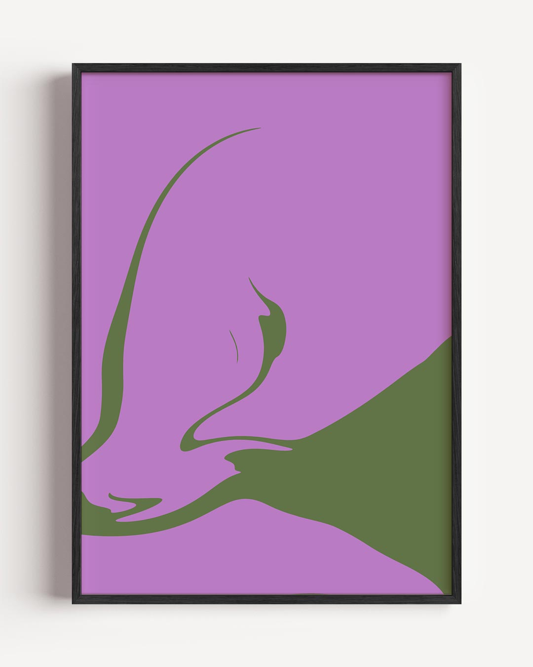 Elegante Abstracte Benadering Poster-WallArtistic