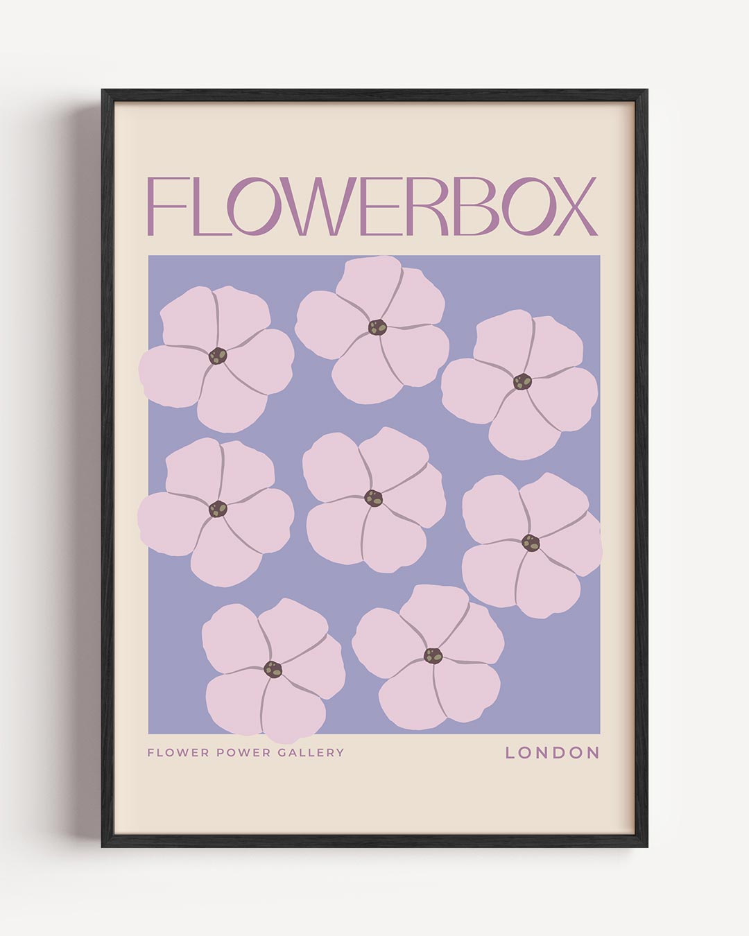 Bloemen in Pastel Poster-WallArtistic